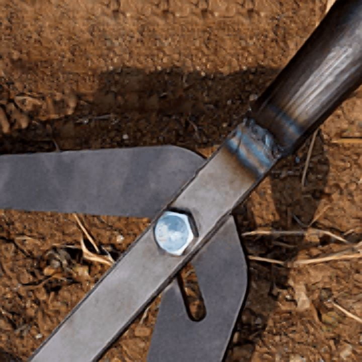 Heavy-Duty Adjustable Pull Rod Tool - Effortless Weed & Plant Removal for Gardens & Farms Black - Image 4