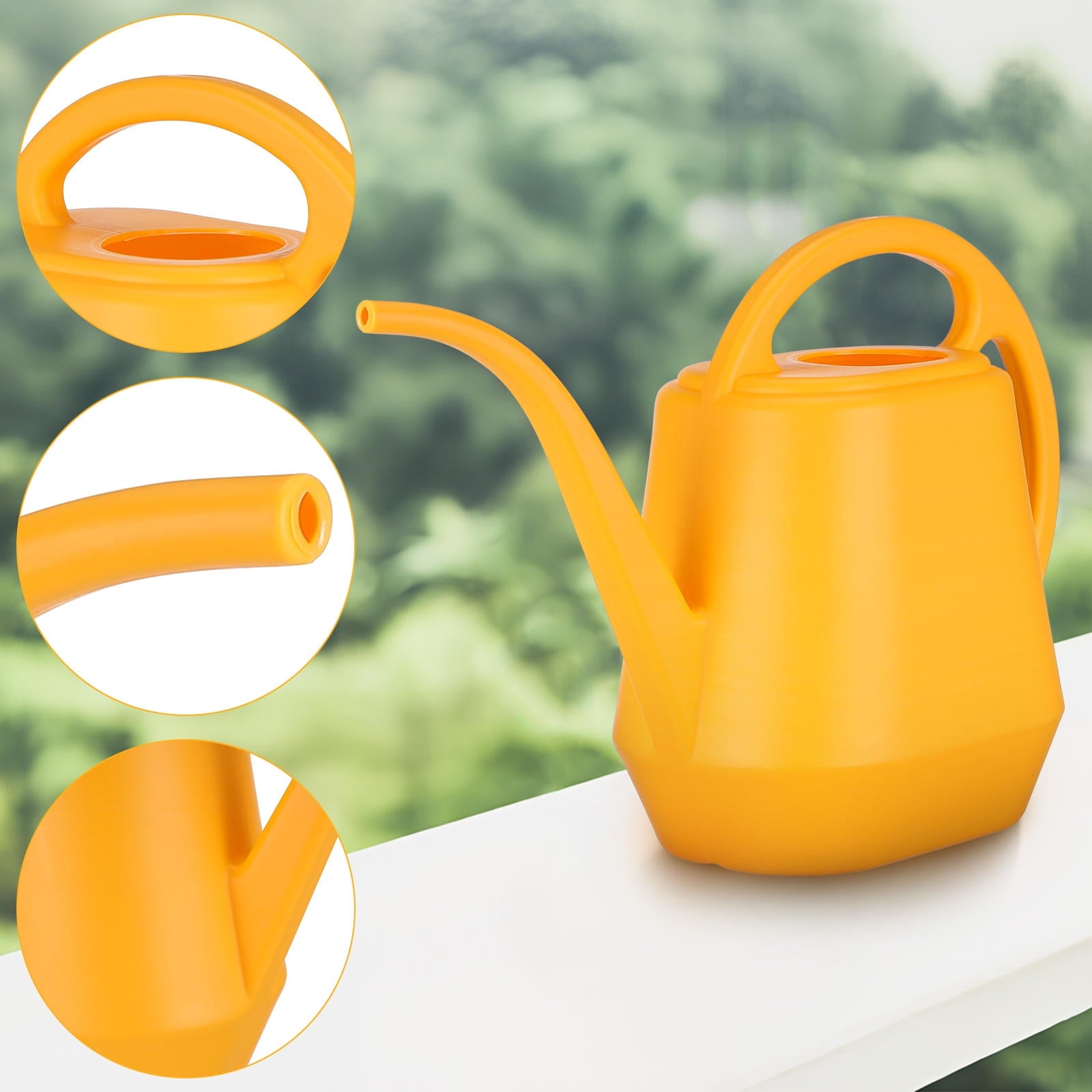 Plastic Watering Can 1Set For Indoor Plants 11.8x8.7x5.5in - Image 6
