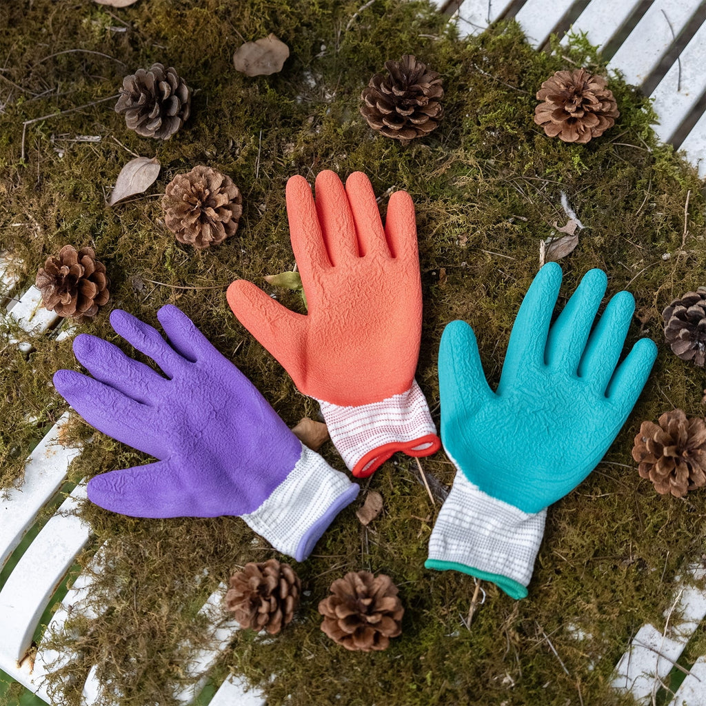 3 Pair , Grip Enhanced Work for Weeding, Planting Indoor Outdoor Garden Tasks - Image 2
