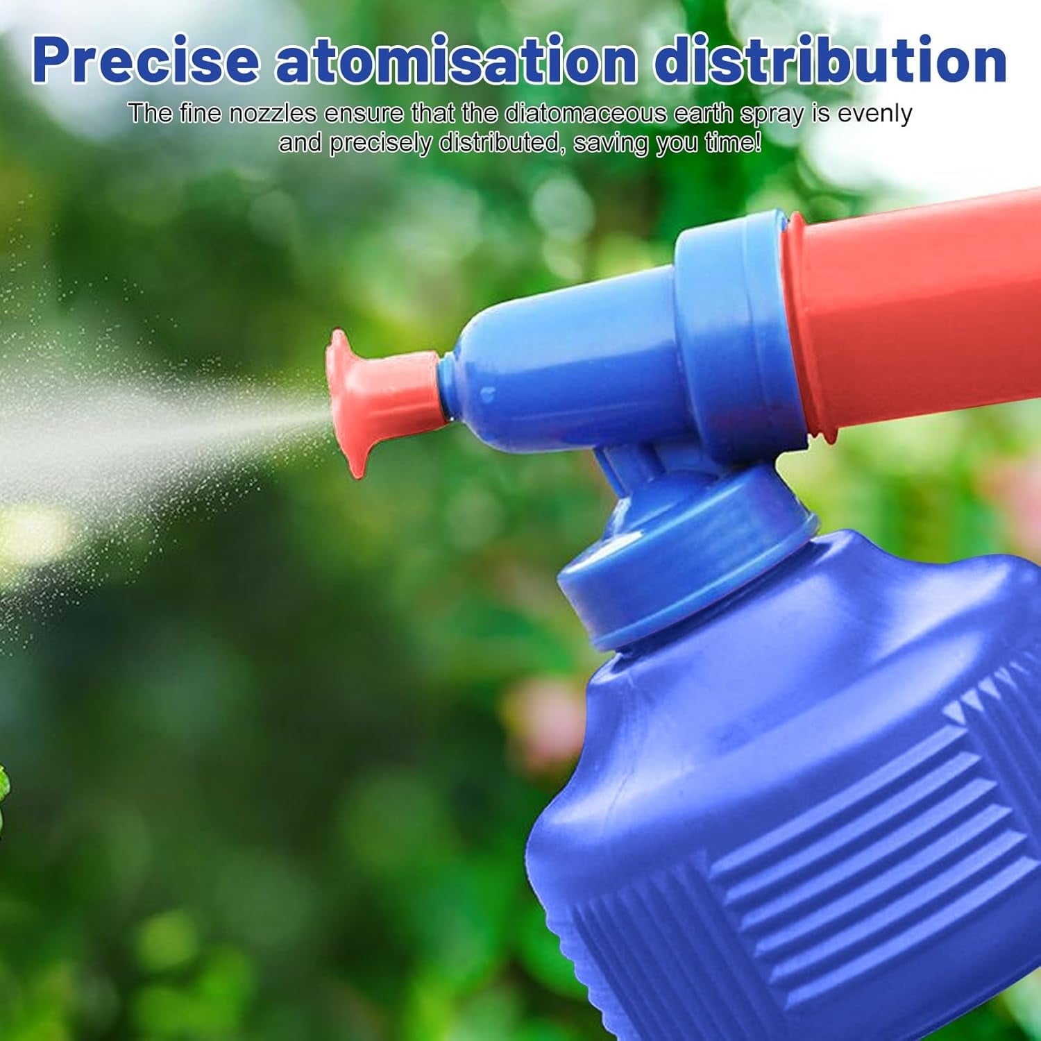 Diatomaceous Earth Applicator Garden Puffer Duster Powder Duster, Easy Use Design, Sturdy Gardening Tool, Top Farm & ... - Image 4