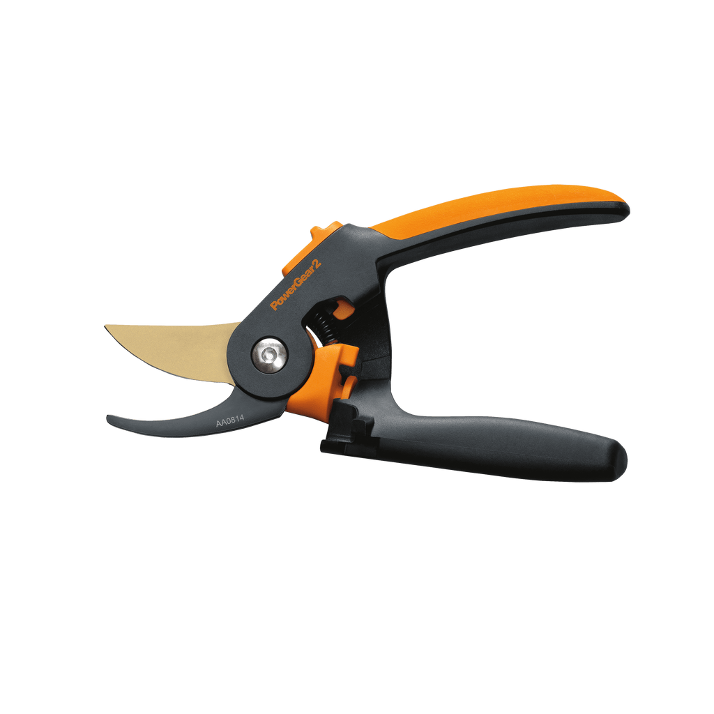 11.5" Titanium Softgrip Bypass Pruner, 3/4" Cut Capacity Black and Orange - Image 3
