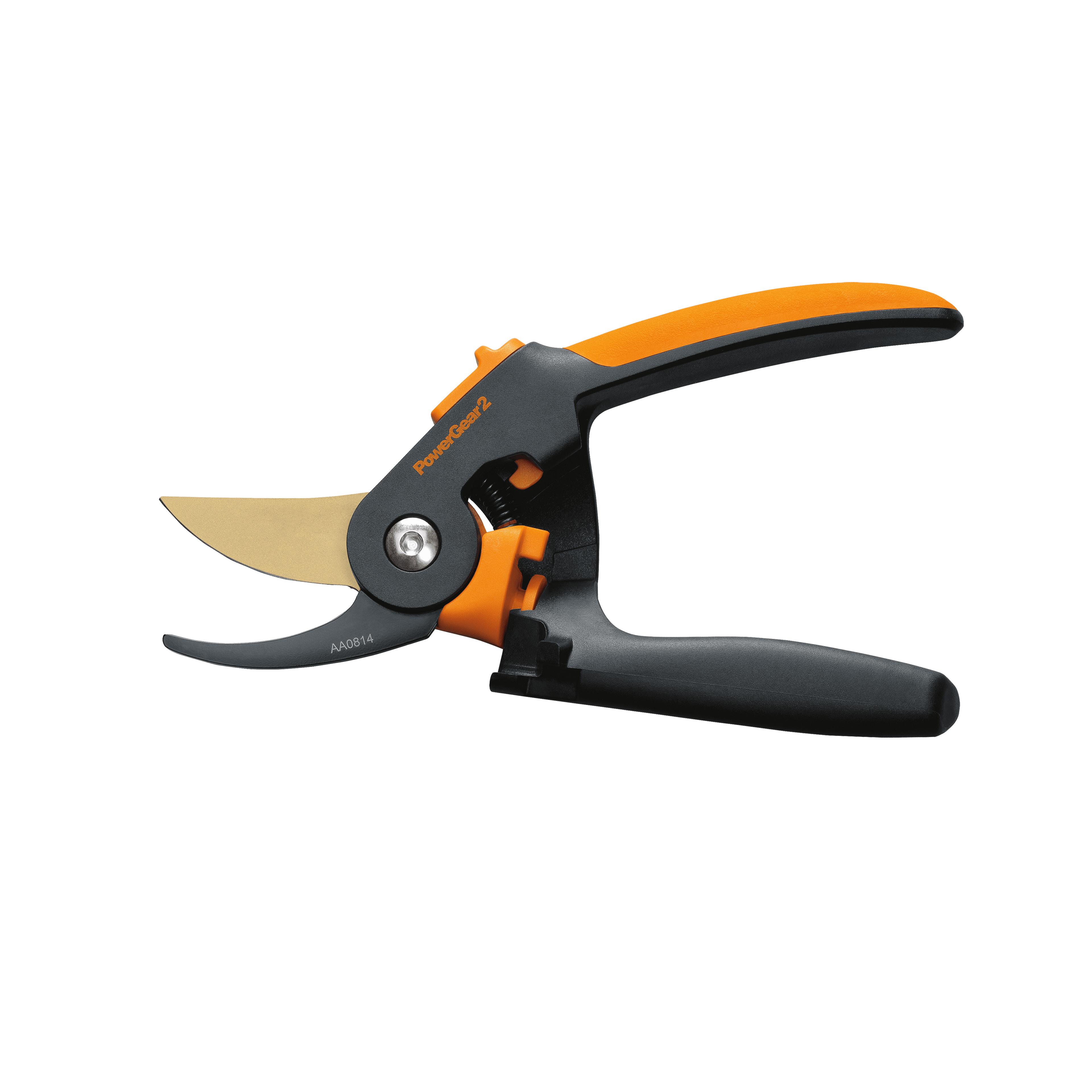 11.5" Titanium Softgrip Bypass Pruner, 3/4" Cut Capacity Black and Orange - Image 3