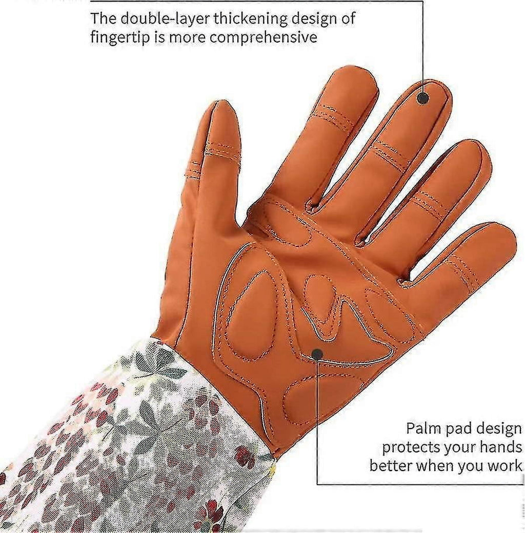 Gloves Women Extended Pro Gloves Pruning Garden For Mother And Grandmother Gifts (red) - Image 5