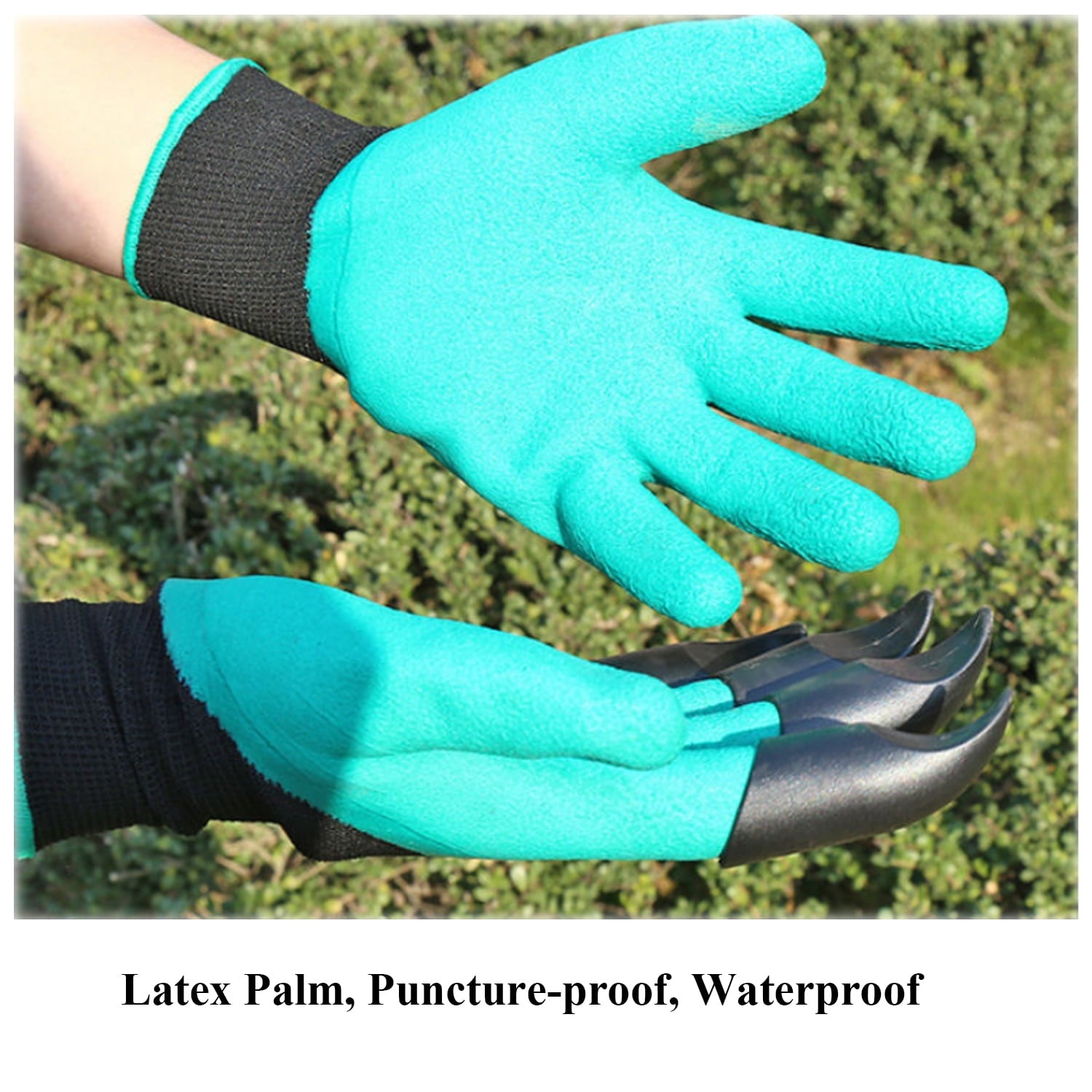 Claw Gardening Gloves for Digging,Planting,Thorn-proof,Waterproof latex Garden Glove for Women Men(Right Hand with Cl... - Image 4