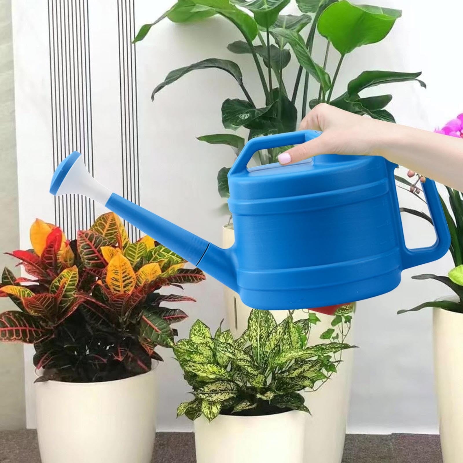 Clearance! 1 Gallon Watering Can for Outdoor with Removable Long Spout, Large Watering Can for Garden Flowers Outdoor House Flower - Image 5