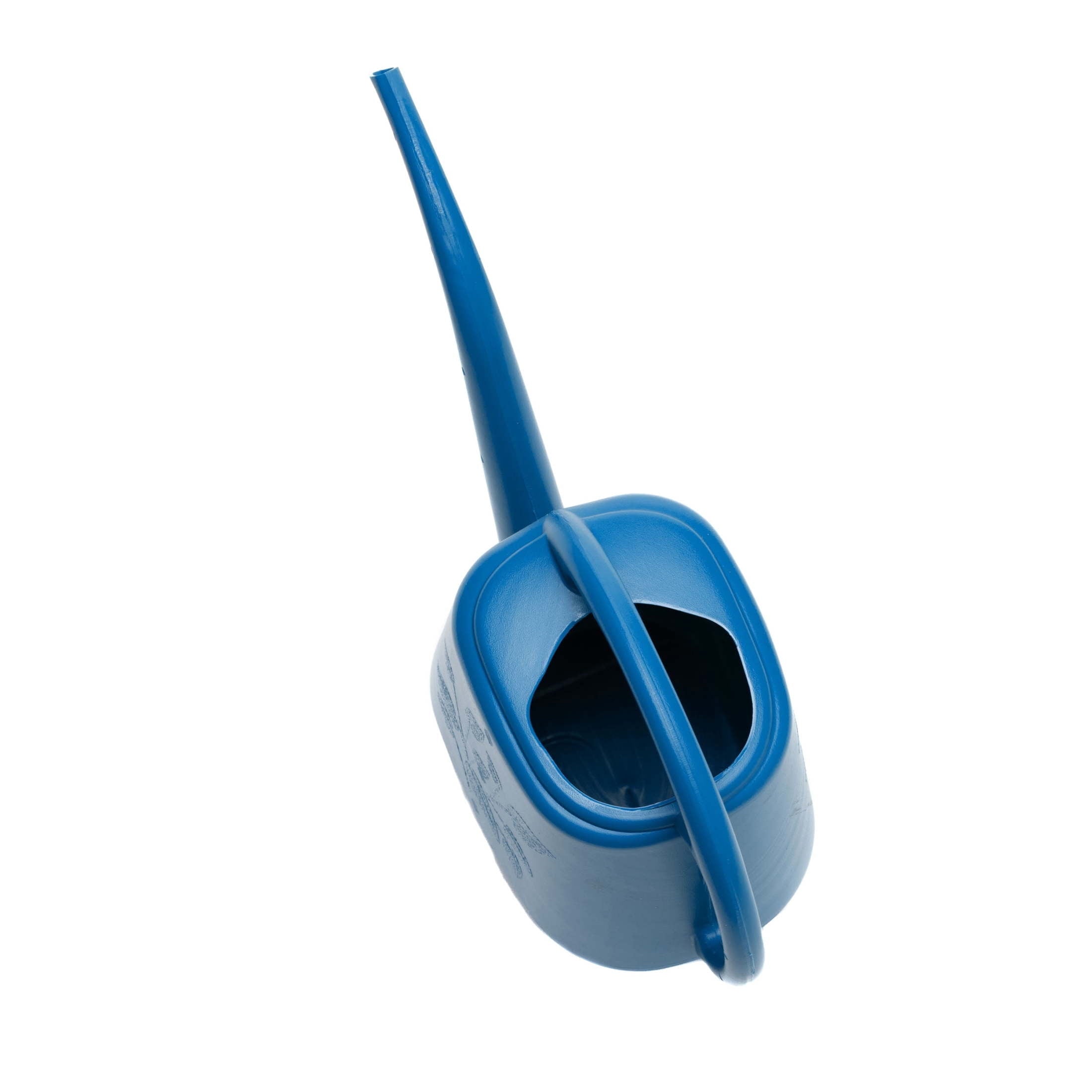 Aqua Rite 56 Fl Oz (.44 Gallon) Classic Blue Resin Watering Can for Indoor and Outdoor Use - Image 4