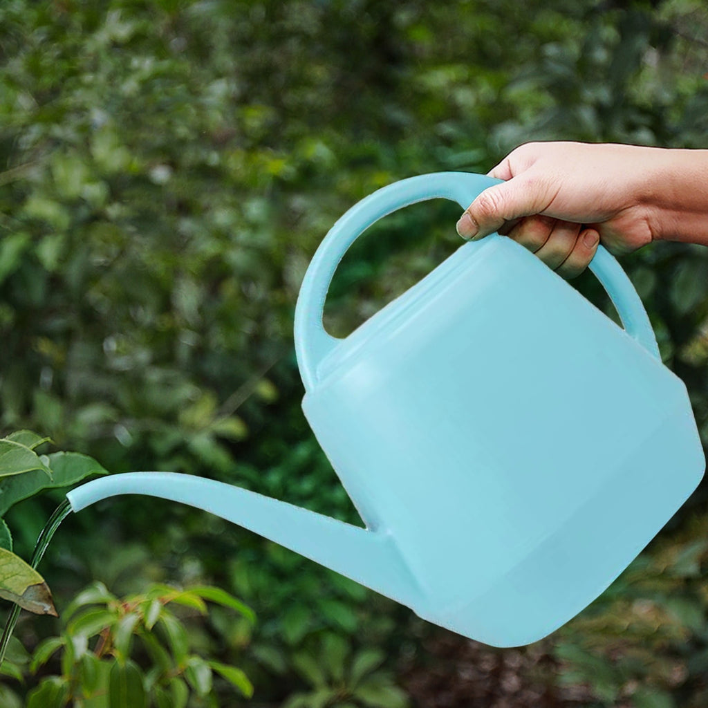 1 Gallon Watering Can, Large Capacity Plastic Water Can with Long Spout, Garden Watering Cans for Indoor and Outdoor ... - Image 4