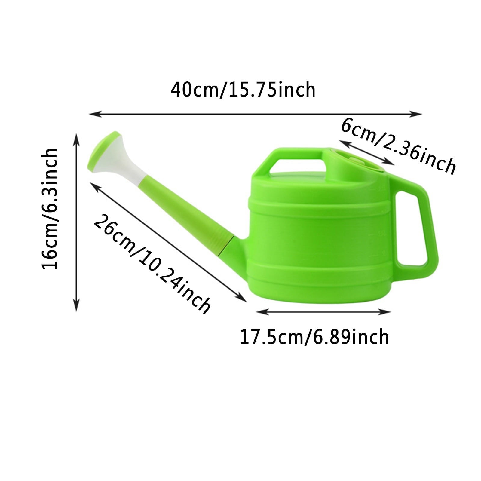 Watering Can for Outdoor with Removable Long Spout, 2 Gallon Watering Can, Large Watering Can for Indoor Outdoor Gard... - Image 2
