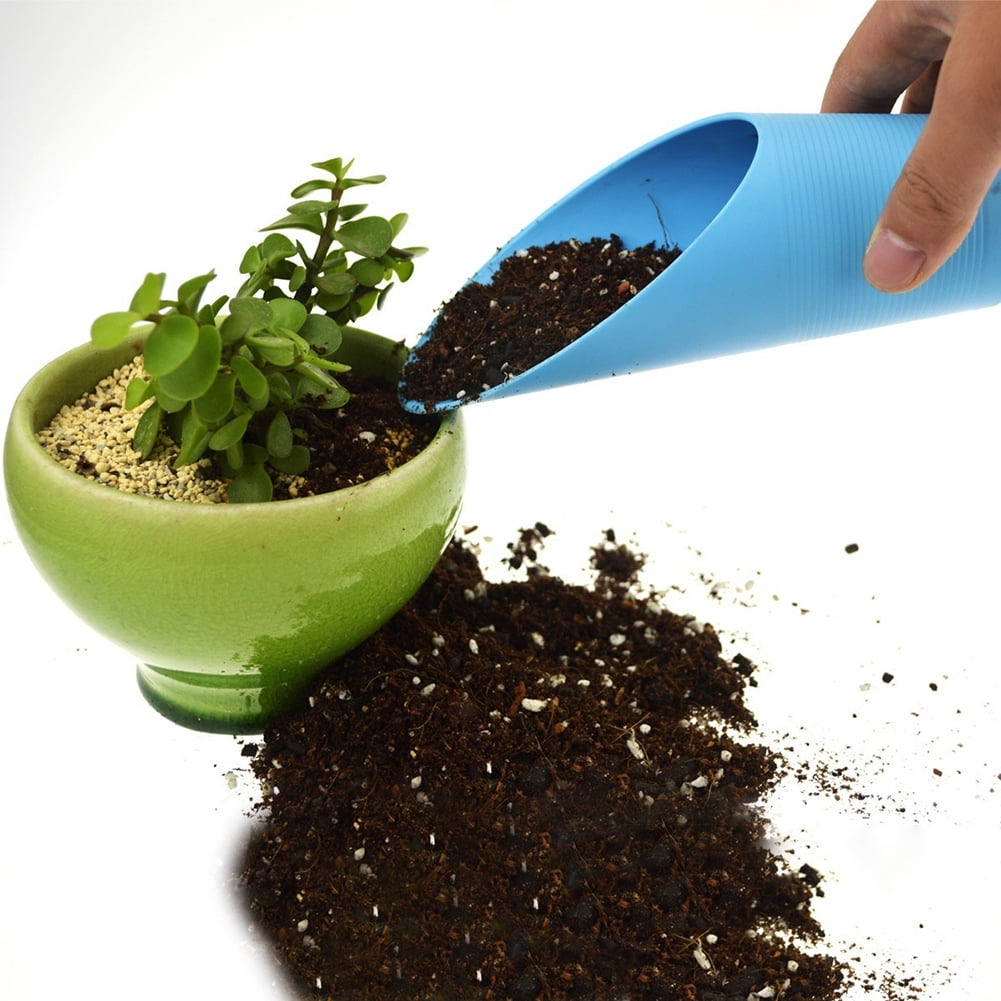 Yesbay Bucket Shovel Soil Spade Garden Potted Succulent Planting Tool,Soil Scoop-Random Color - Image 4