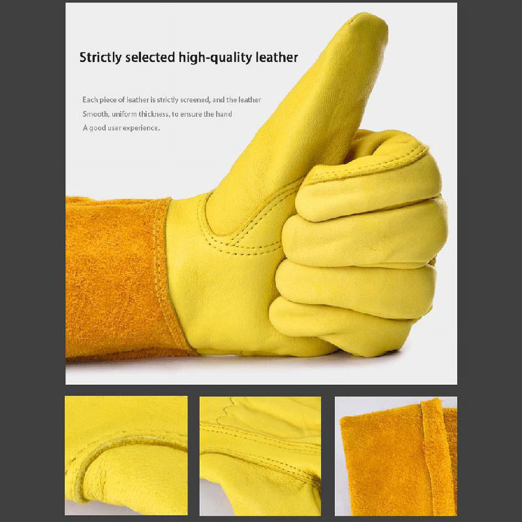 Garden Gloves Women and Men Rose Pruning Gloves Long Sleeve Rose Breathable Gardening Gloves Thorn Proof Gloves - Image 5