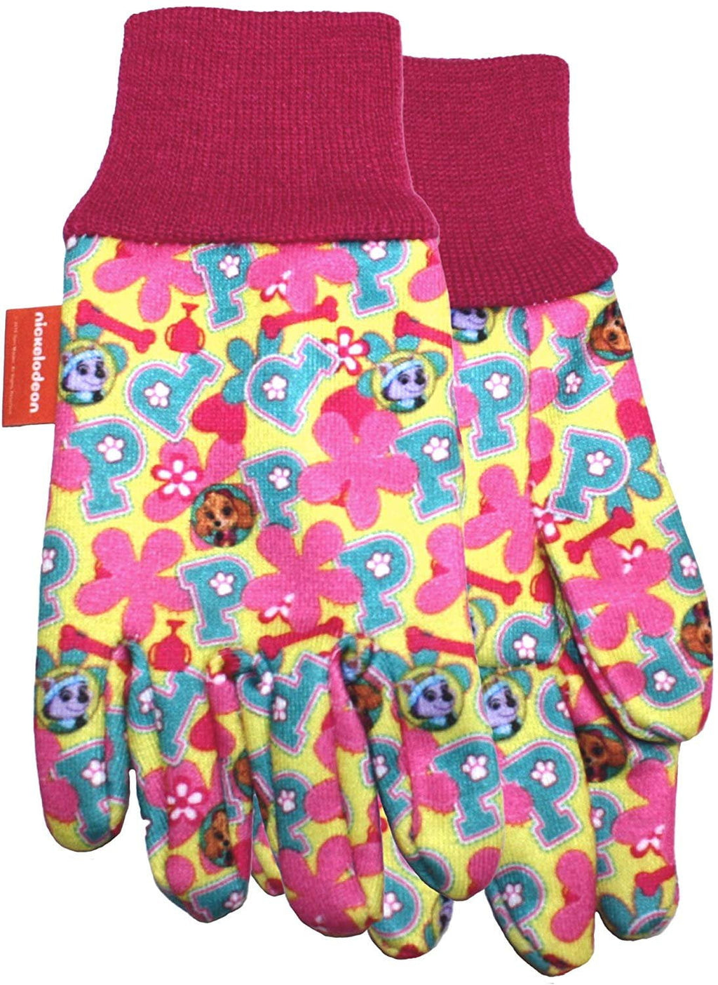Paw Patrol Girls Jersey Garden Toddler Gloves, Multicolor - Image 2