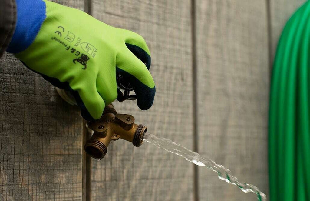 G & F Men’s Gardening Gloves, Micro-Foam Coated Nylon, 6-Pair, Green, Large - Image 3