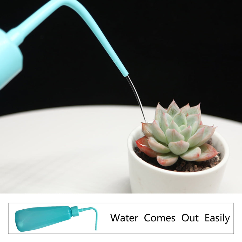 Upgrade 12 Pieces Succulent Plant Tools, Mini Planting/Transplanting Gardening Tool Set for Indoor Miniature Garden Plant Care(Blue) - Image 3