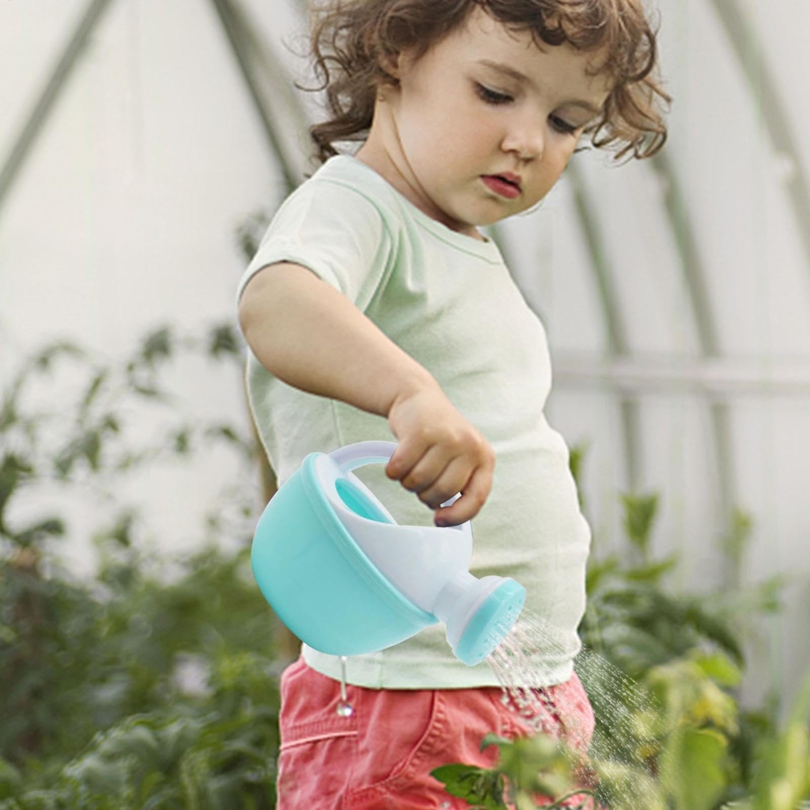 1 Pack Plastic Watering Cans for Kids,Sand and Beach Toy Watering Can Toys Kid Garden Water Can Children Sprayer Wate... - Image 5