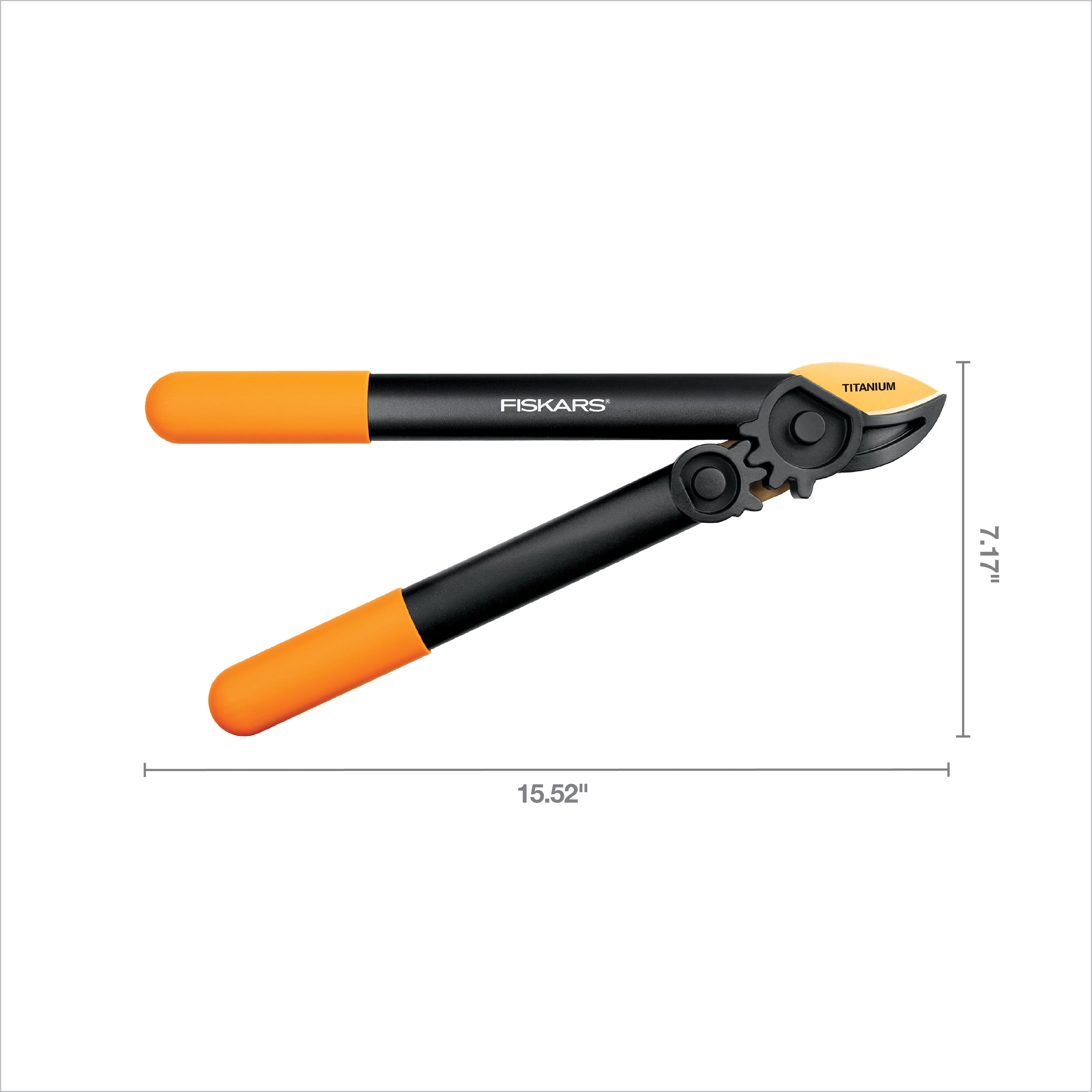 Lopper (15"), Compound-Action Bypass Lopper, Black and Orange, 1 Count - Image 3
