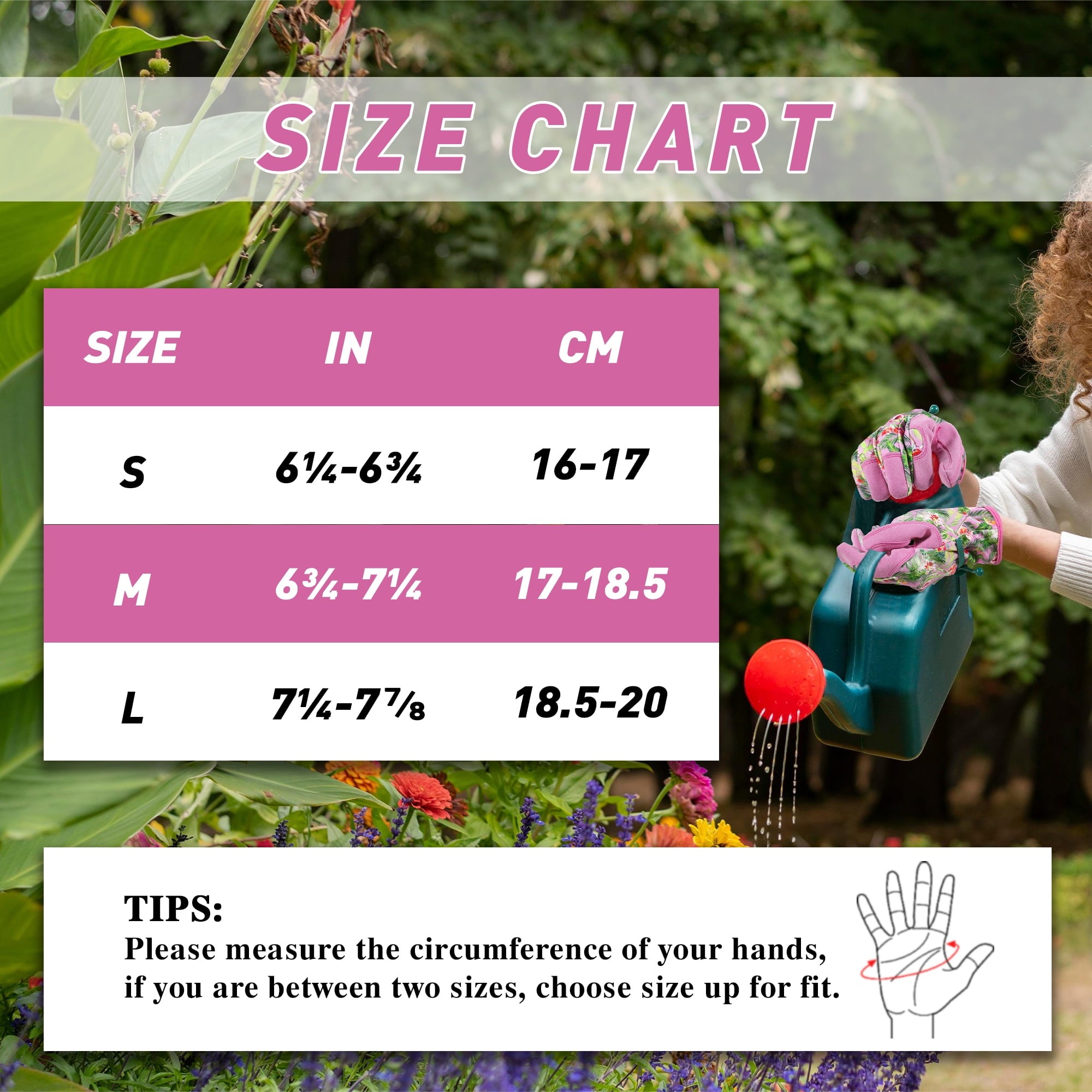 Work Gloves for Women and Ladies, Leather Gardening Gloves Flexible Mechanic Working Gloves - Image 2