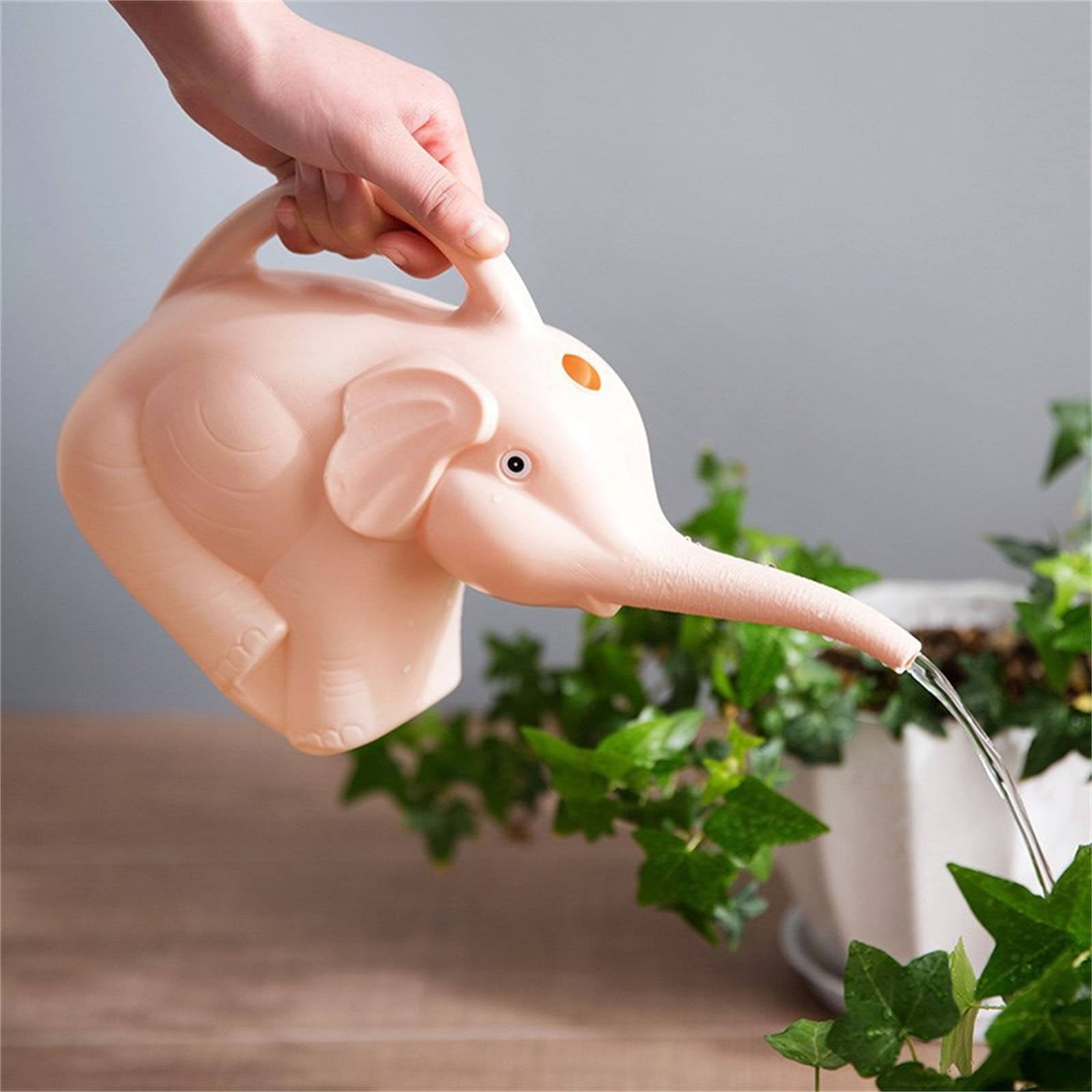 1 Gallon Elephant Watering Can Patio Watering Bottle Pot Jug Home Garden Lawn Creative Gardening Tool Plastic Elephan... - Image 6