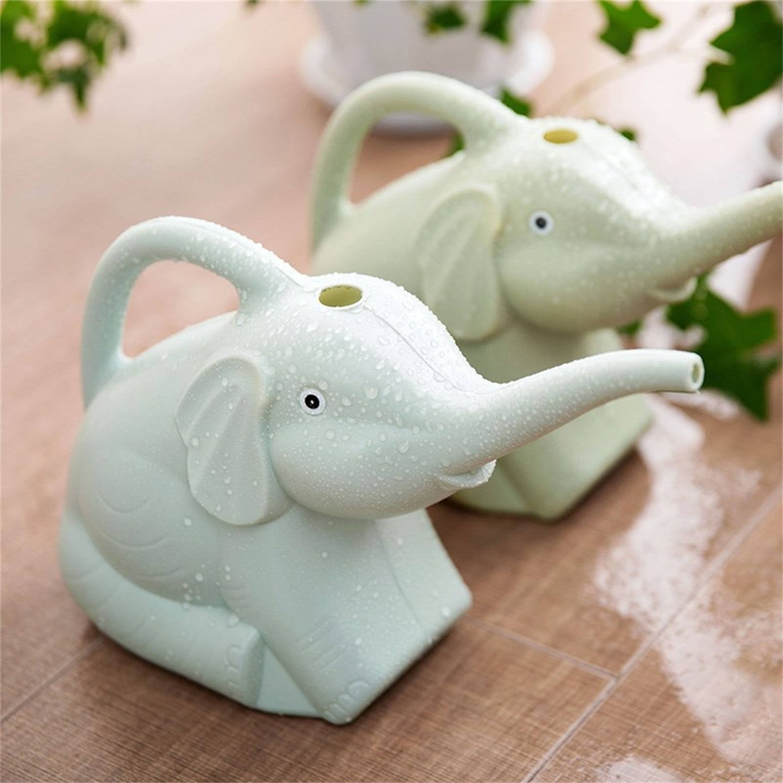 Elephant Watering Can for Outdoor Plants Garden Flowers Plants with Sprinkler Smooth Kids Watering Can for Indoor & O... - Image 5