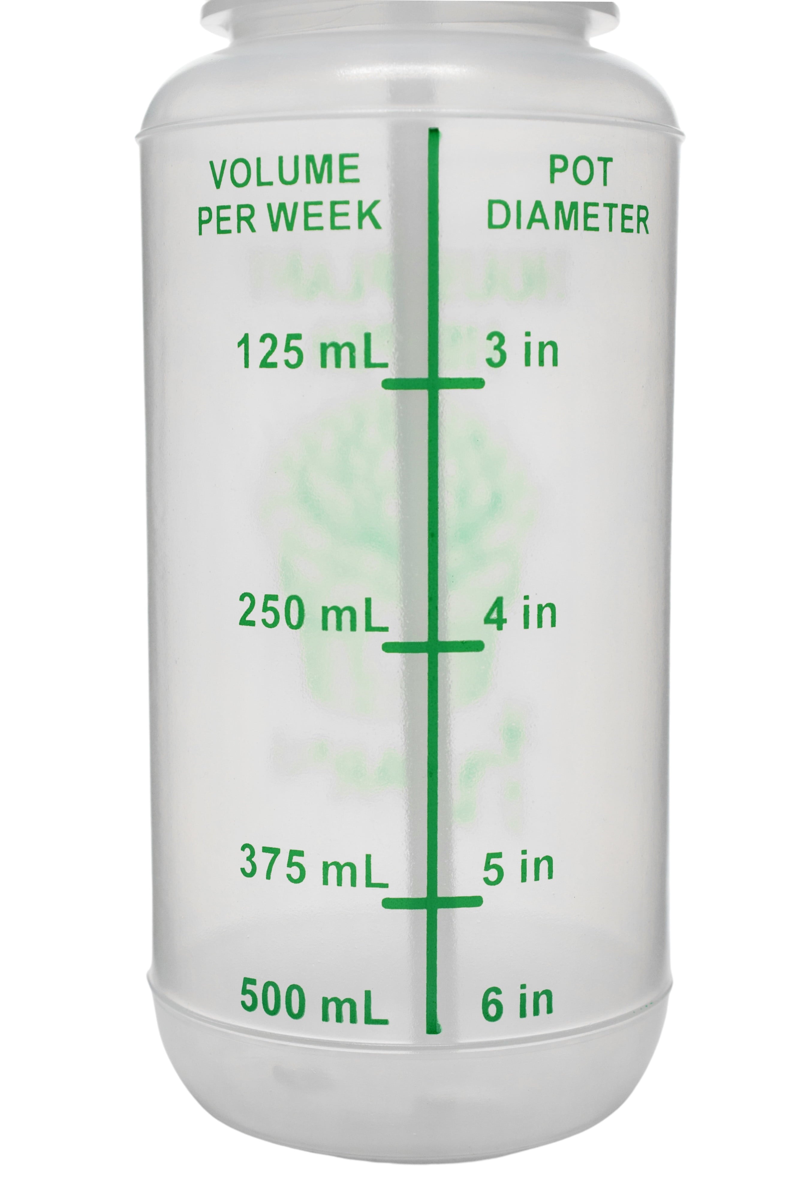 Houseplant Helper Plant Water Bottle, 16oz - Weekly Irrigation Scale Printed on Side - Plant Watering Devices, Succul... - Image 2