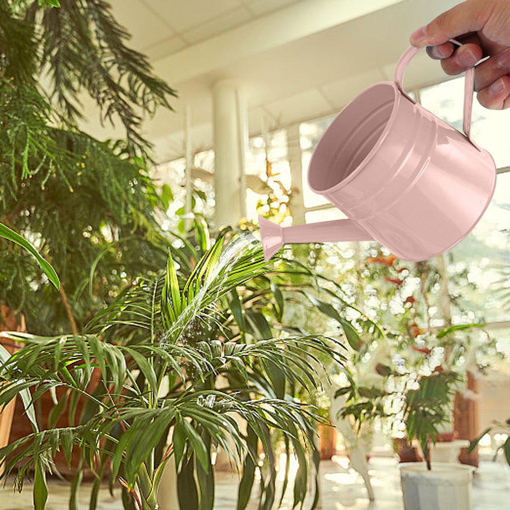JeashCHAT Metal Watering Can for Indoor and Outdoor Plants, 1.5L Small Watering Can for House Plant Garden Flower, Iron Watering Can for Hom - Image 6