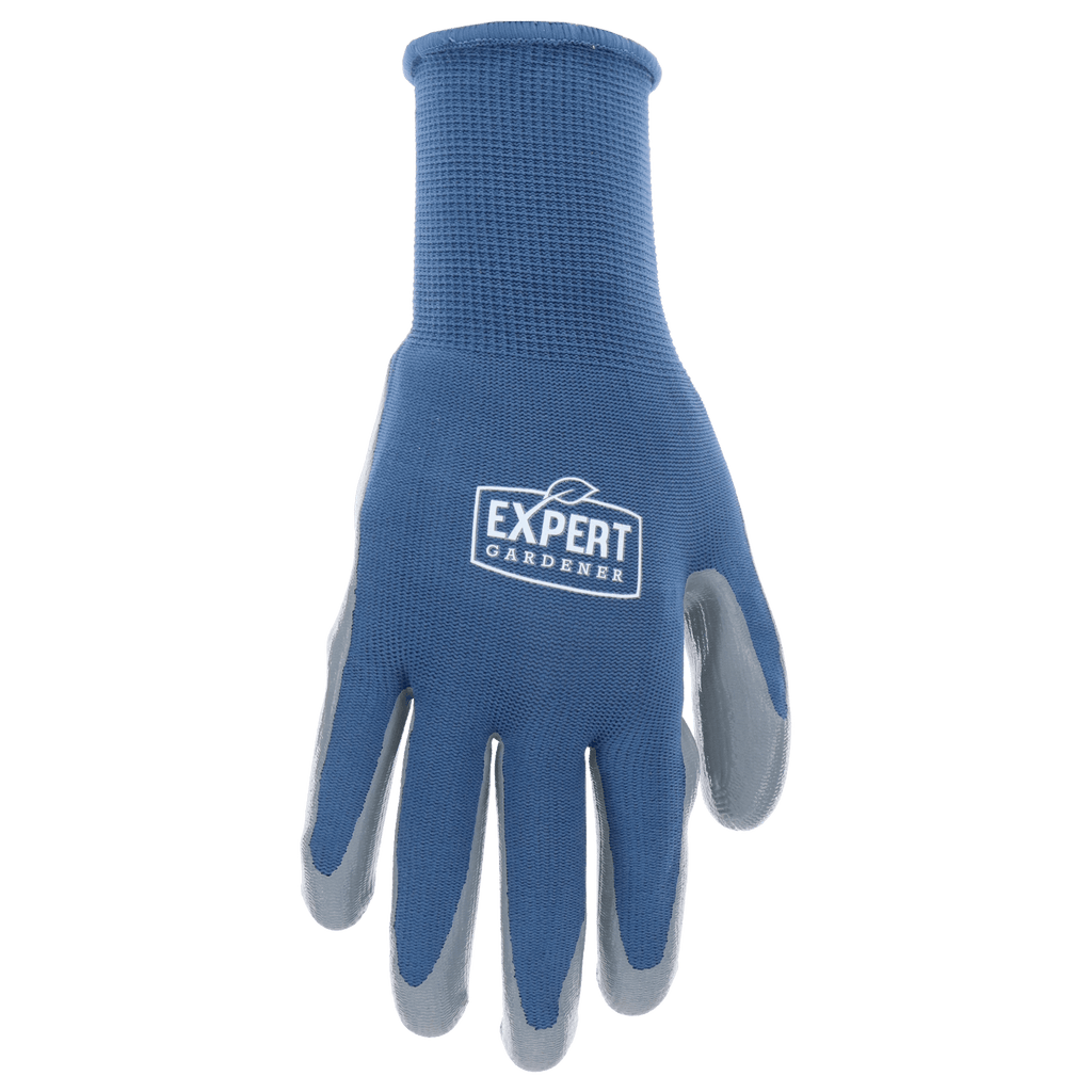 Expert Gardener Blue Nitrile Sustainable Gloves Medium - Image 5