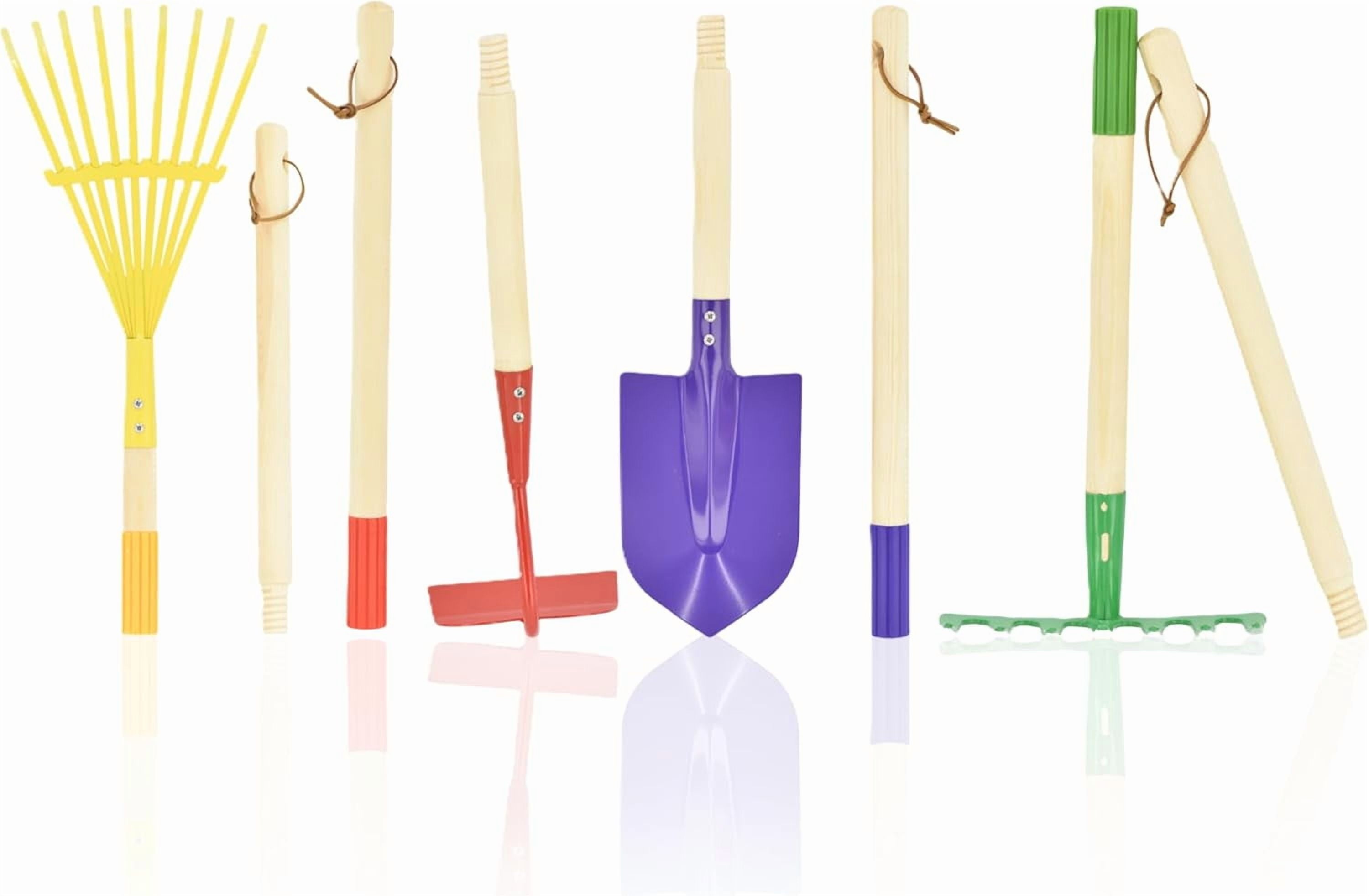 G & F JustForKids Garden Tool Set, 4-Piece, Detachable & Portable, 2-Pack with Travel Bag, Ages 5+ - Image 3