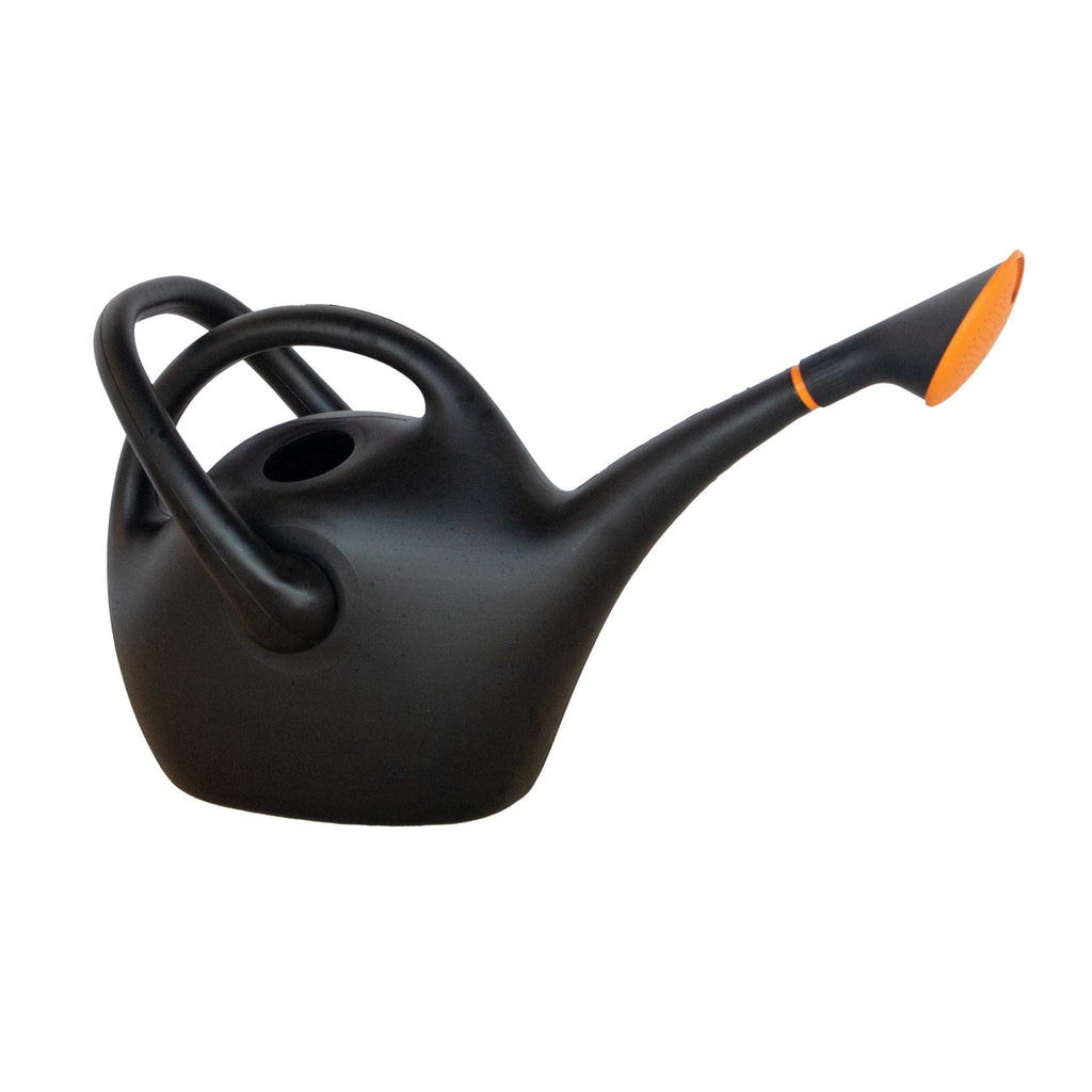 Easy Pour 2.6 Gallon (333 Fl Oz) Black Watering Can with Durable Construction, Dual Handles - Image 6
