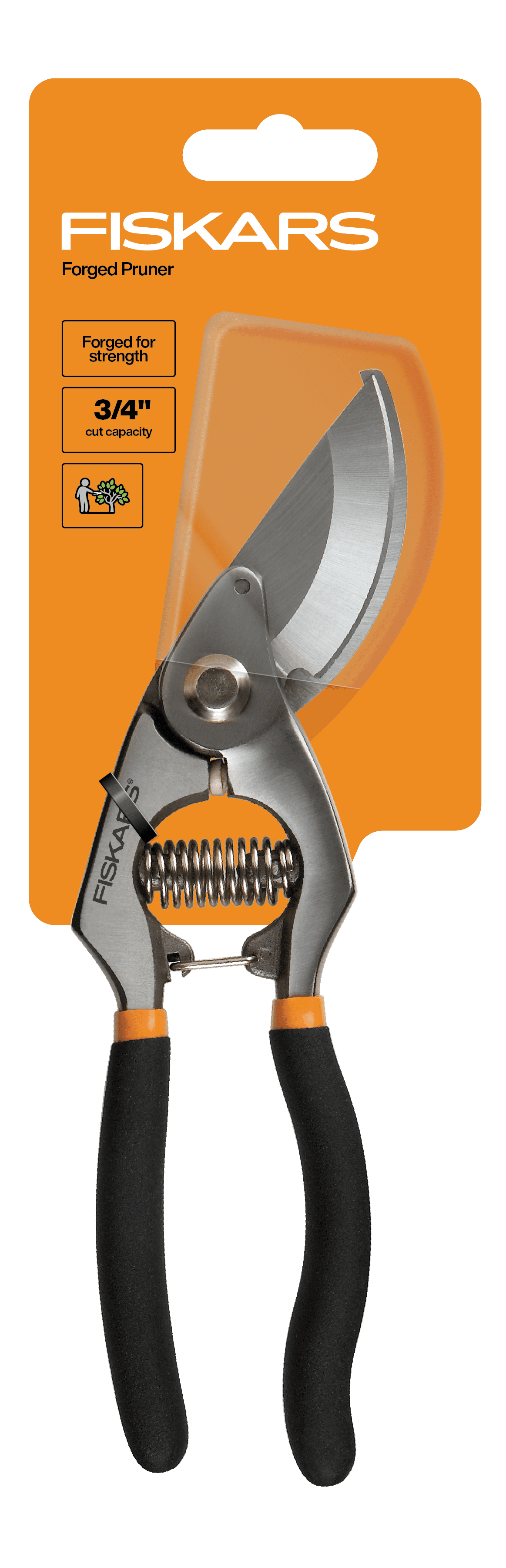 Deluxe Forged Bypass Pruner, 3/4" Cut Capacity, Black - Image 4