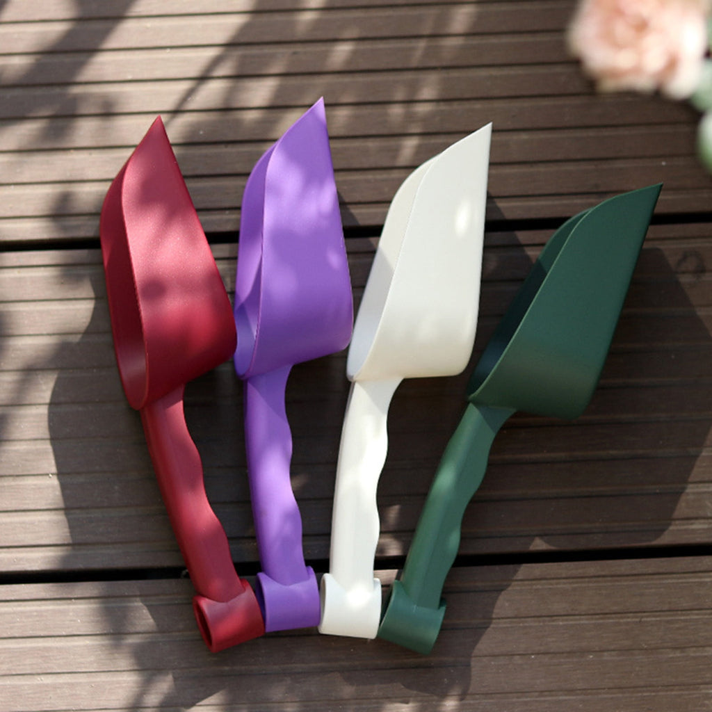 Multi-Purpose Plastic Garden Trowel - 11" Measuring Shovel for Potting, Pet Care & Kids Play with Ergonomic Handle (F... - Image 2
