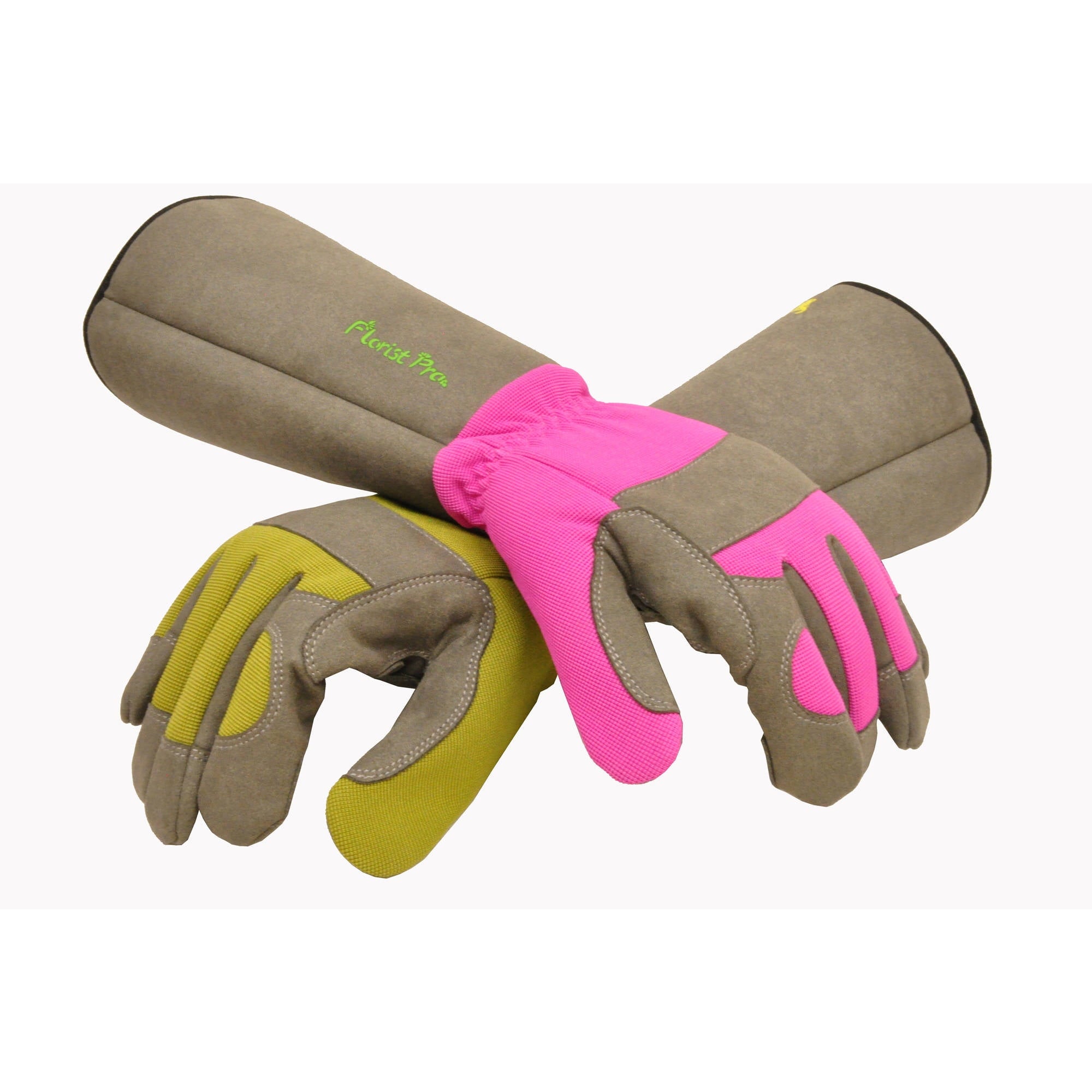 Florist Pro Long Sleeve Rose Gardening Women Gloves, Medium, Color May Vary - Image 6