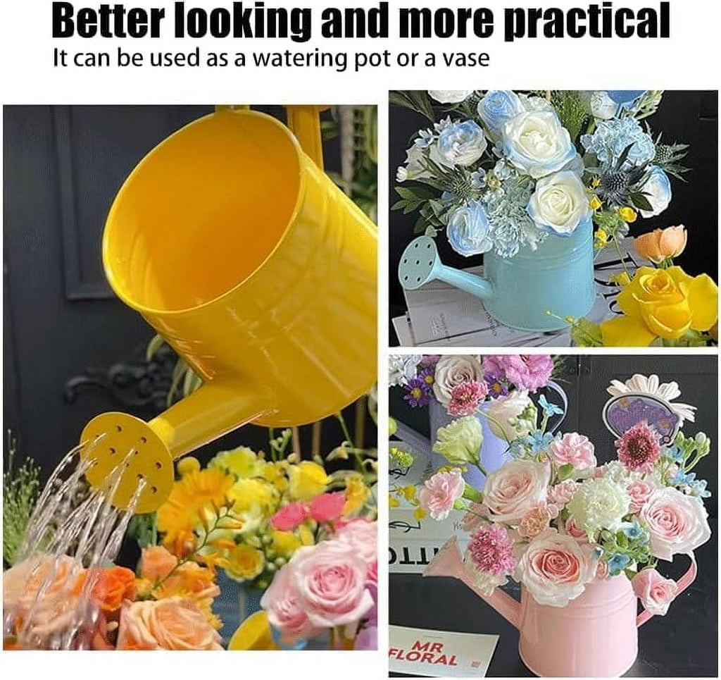 Watering Can, Gardening Tool Accessories, Sprinkling Can Watering Can 4L Metal Flower Garden Watering Can for Outdoor Indoor Lawn Garden - Image 3