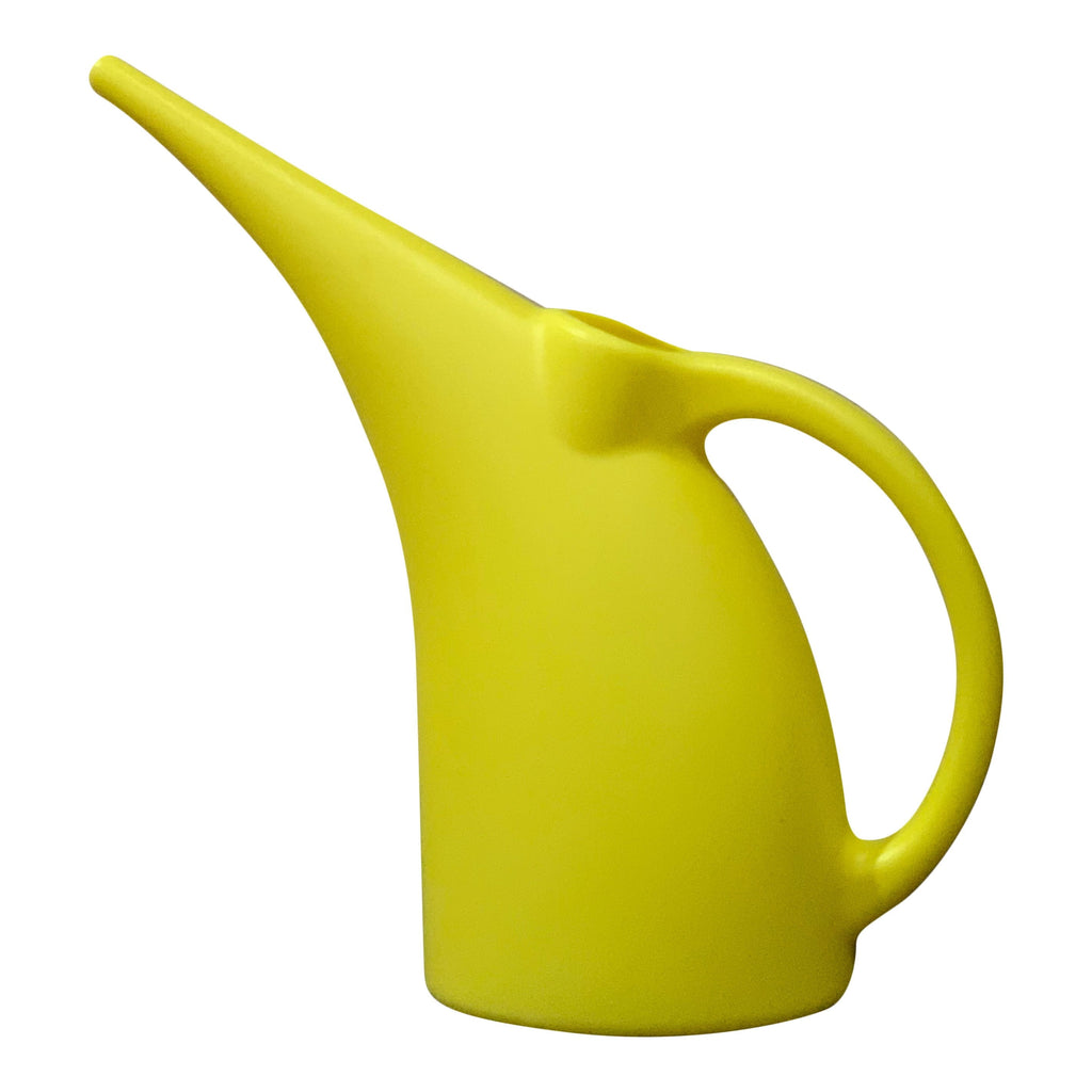 KP KOOL PRODUCTS Watering Can 1/2 Gallon - Small Watering Can for Indoor Plants - Outdoor Watering Can - Yellow Plant Waterer - Plastic Wate