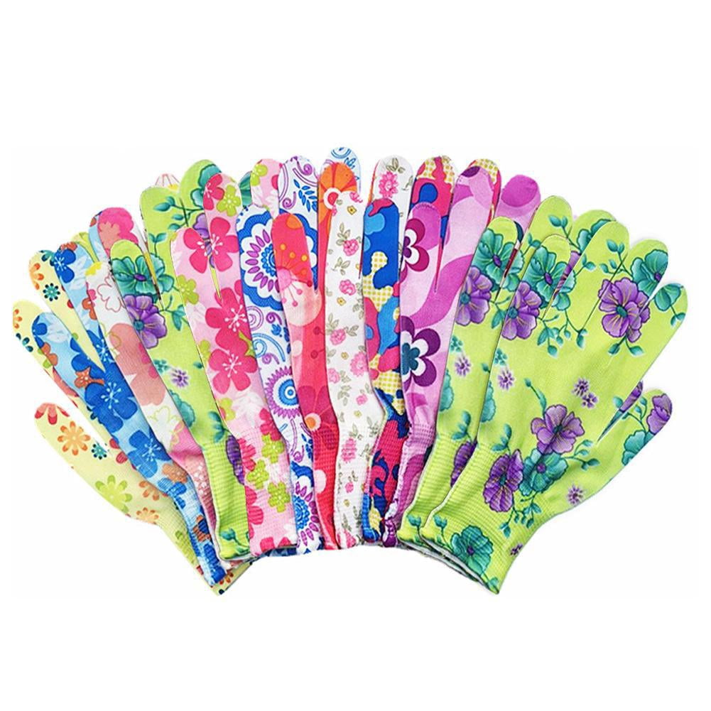 12 of Gardening Gloves, Breathable Flower Coated Women Work Gloves, Garden Gloves for Women - Image 3