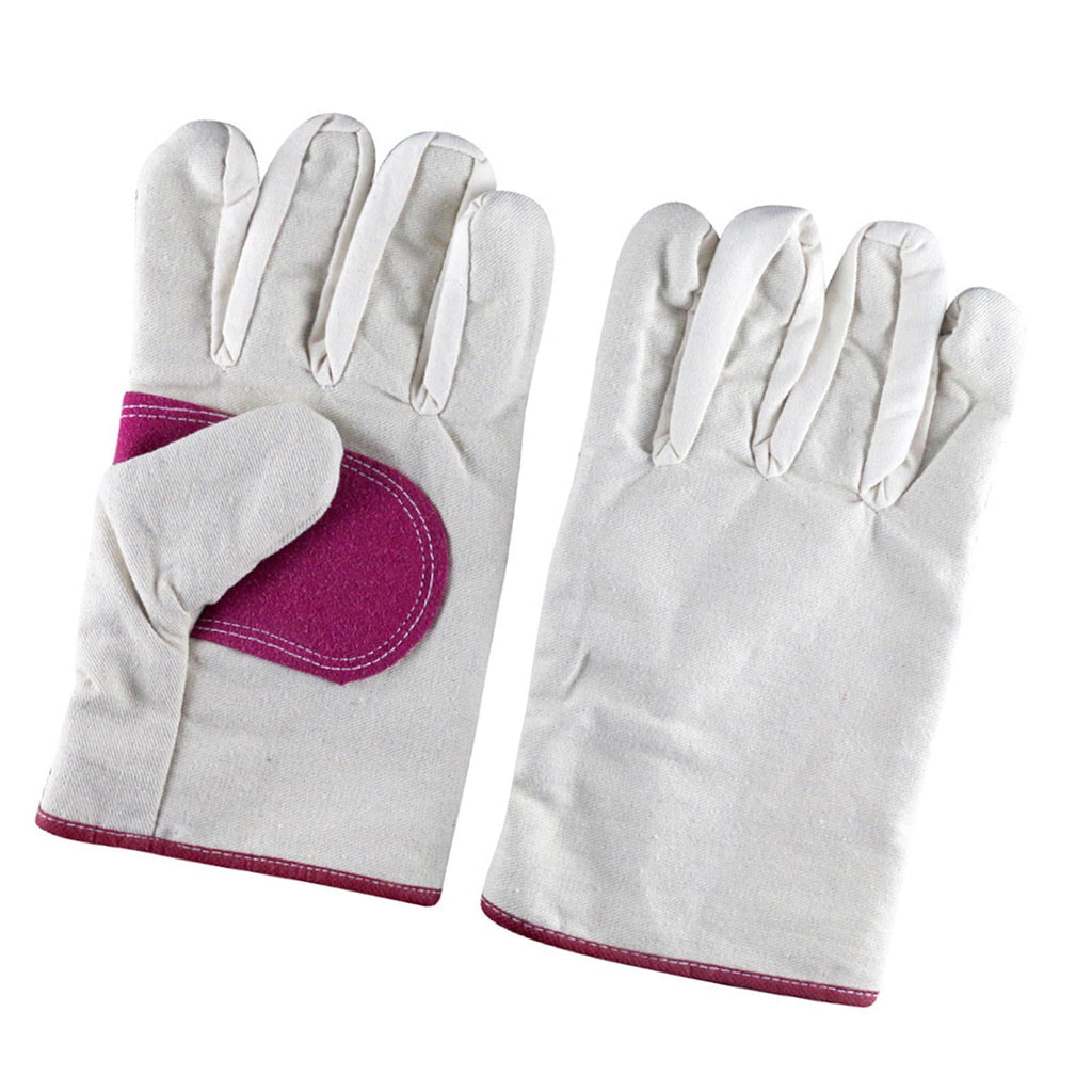 Work Gloves for Durian Picking Hand Protection Canvas Heat Resistant Garden Gloves for Framer Adults Planting Firepla... - Image 3