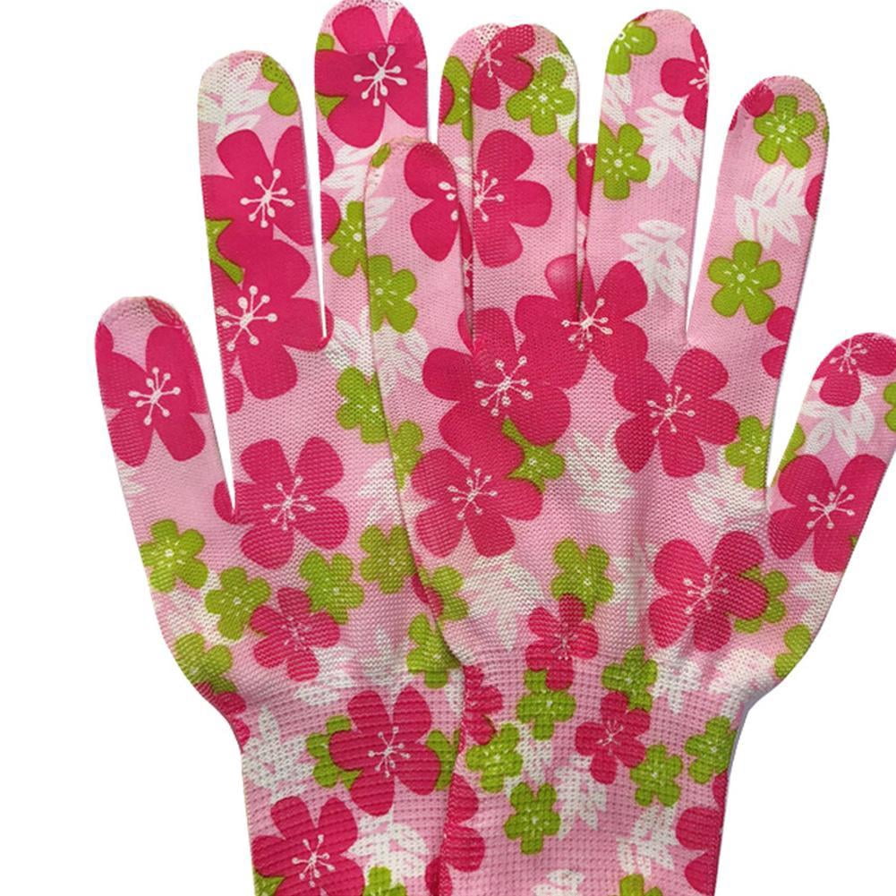 12 of Gardening Gloves, Breathable Flower Coated Women Work Gloves, Garden Gloves for Women - Image 4