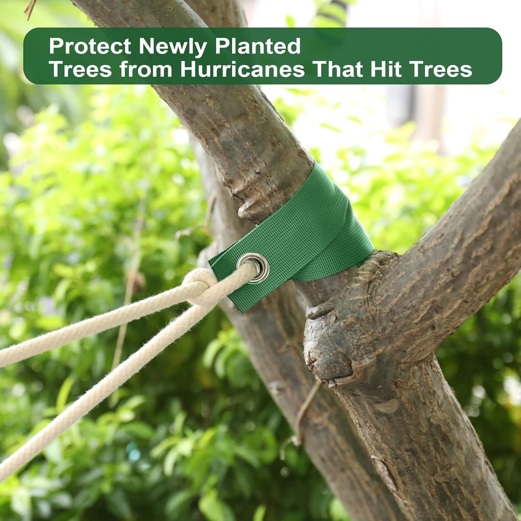 12 PCS Tree Straps for Staking, Tree Support Straps for Guying Staking Newly Planted Sapling Straight and Hurricane P... - Image 6