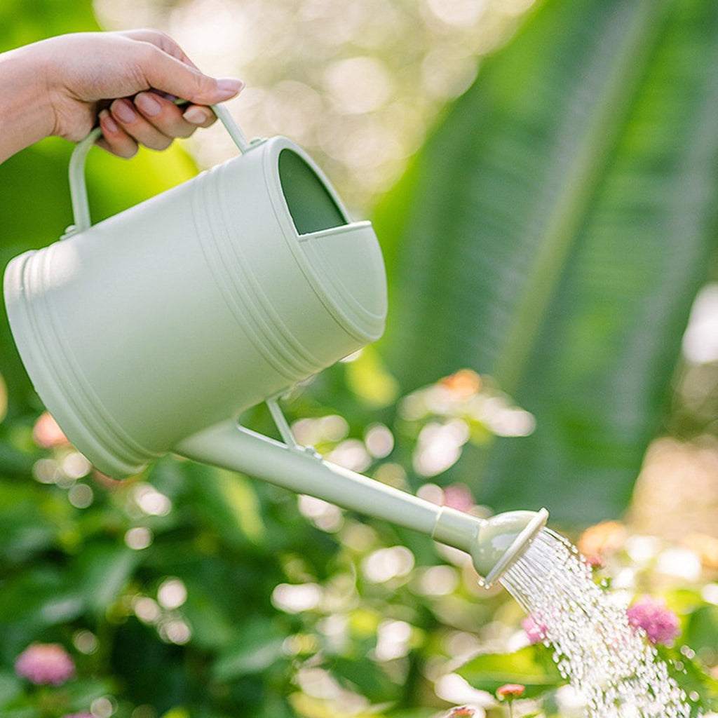 Large Watering Can For 2 Gallon Outdoor Indoor Garden Watering Pot With Long Spout Lightweight Durable Jug For Flower... - Image 3