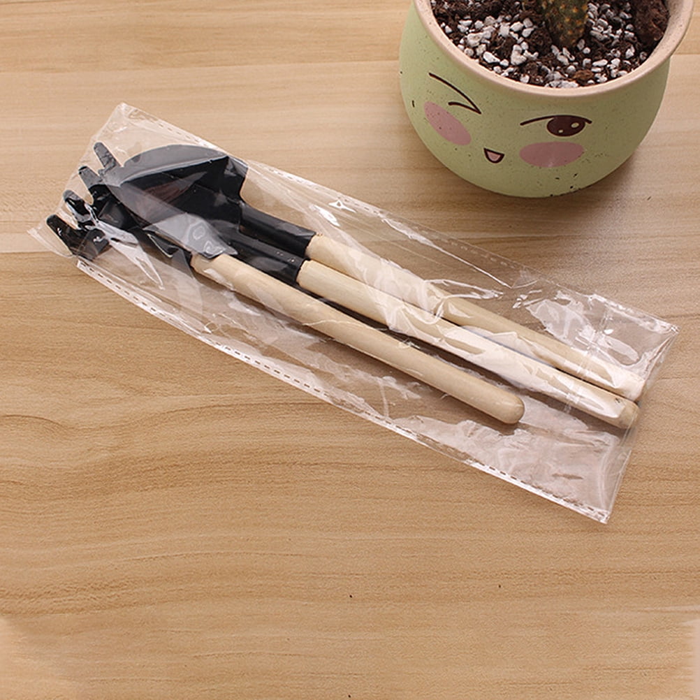 1 Set Miniature Hand Planting Tools Mini Shovel Mini Rake Mini Spade for Home - Image 2