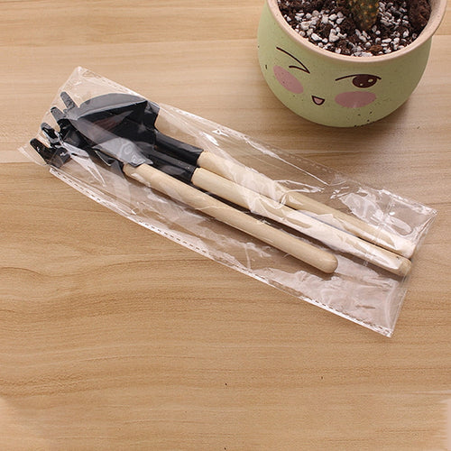 1 Set Miniature Hand Planting Tools Mini Shovel Mini Rake Mini Spade for Home - Image 2