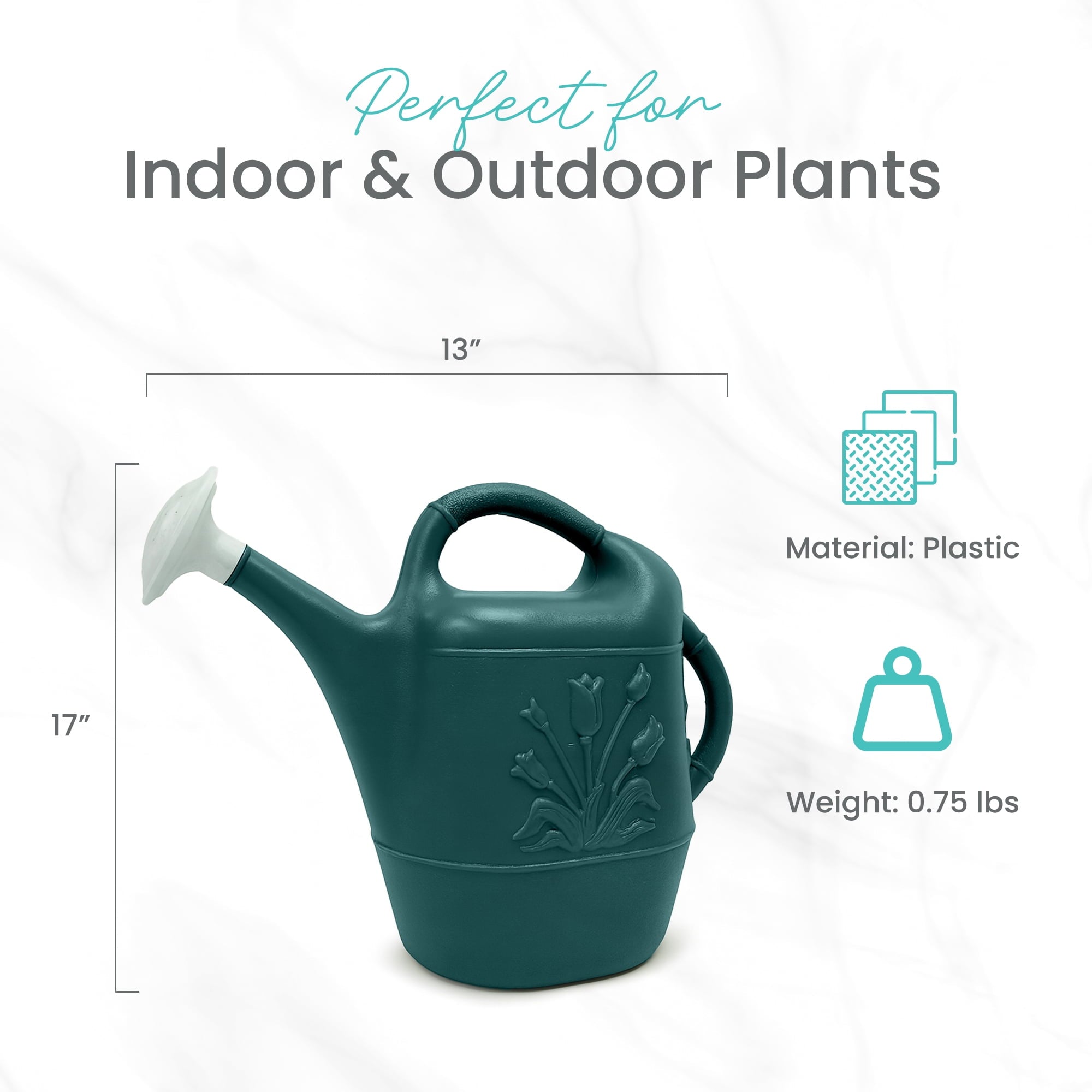 2 Gal. Watering Can - Hunter Green - Image 3