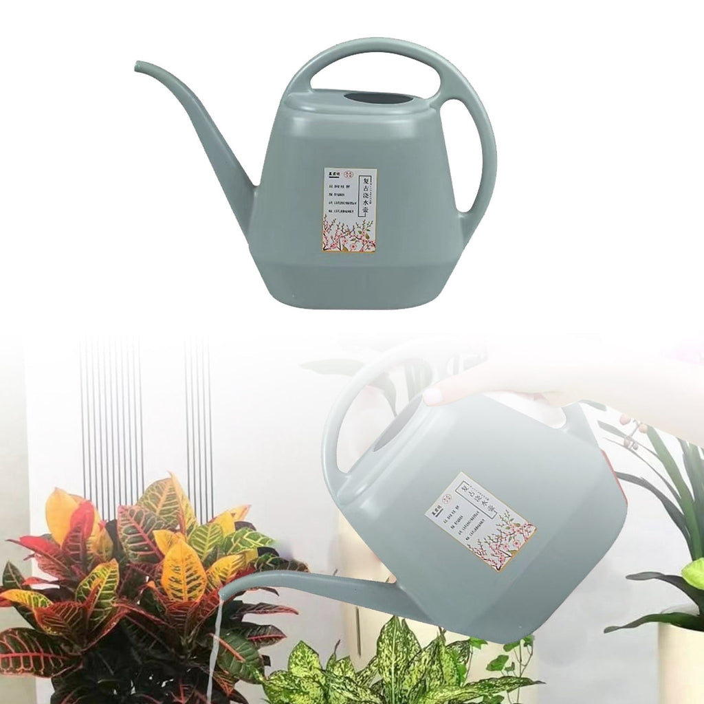 Indoor Watering Can 1 Gallon Blue-gray, Long Spout, Lightweight, Anti- Handle, Ideal for Delicate Flowers and Seedlin... - Image 5