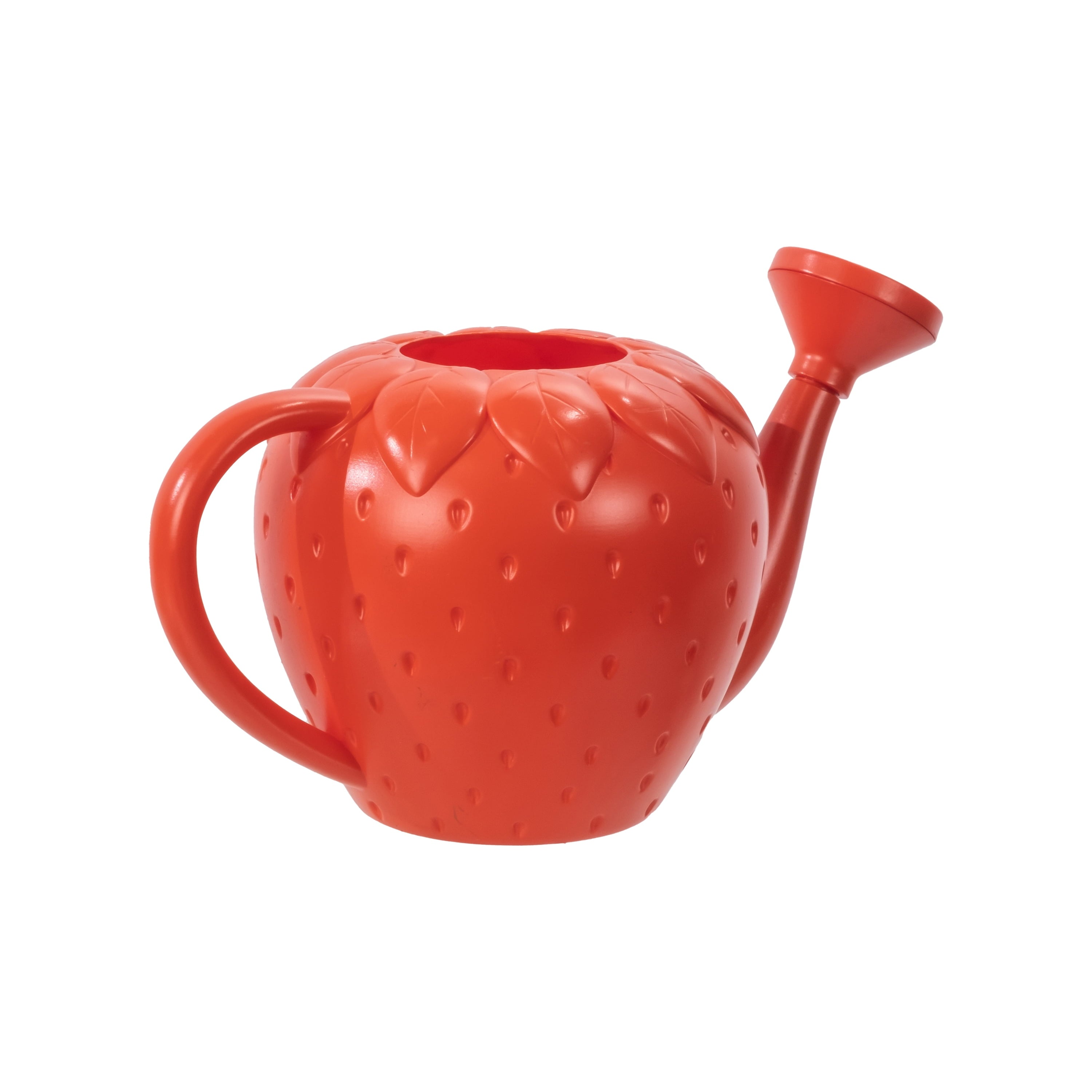 Kids Watering Can, Pink Strawberry, 0.37 gal, Durable Plastic - Image 2