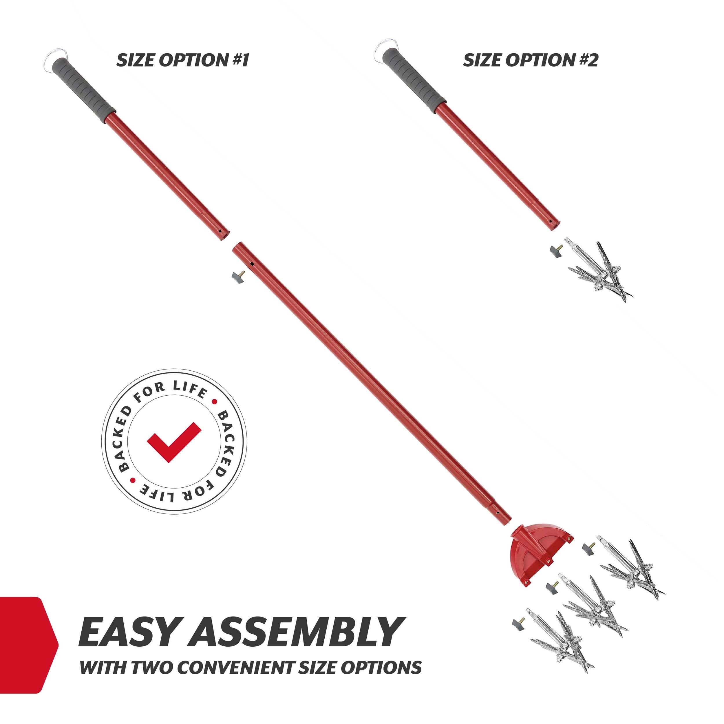 Garden Weasel Soil Prep and Planting Tool Bundle with 2-in-1 Cultivator and Potting Scoop - Image 3