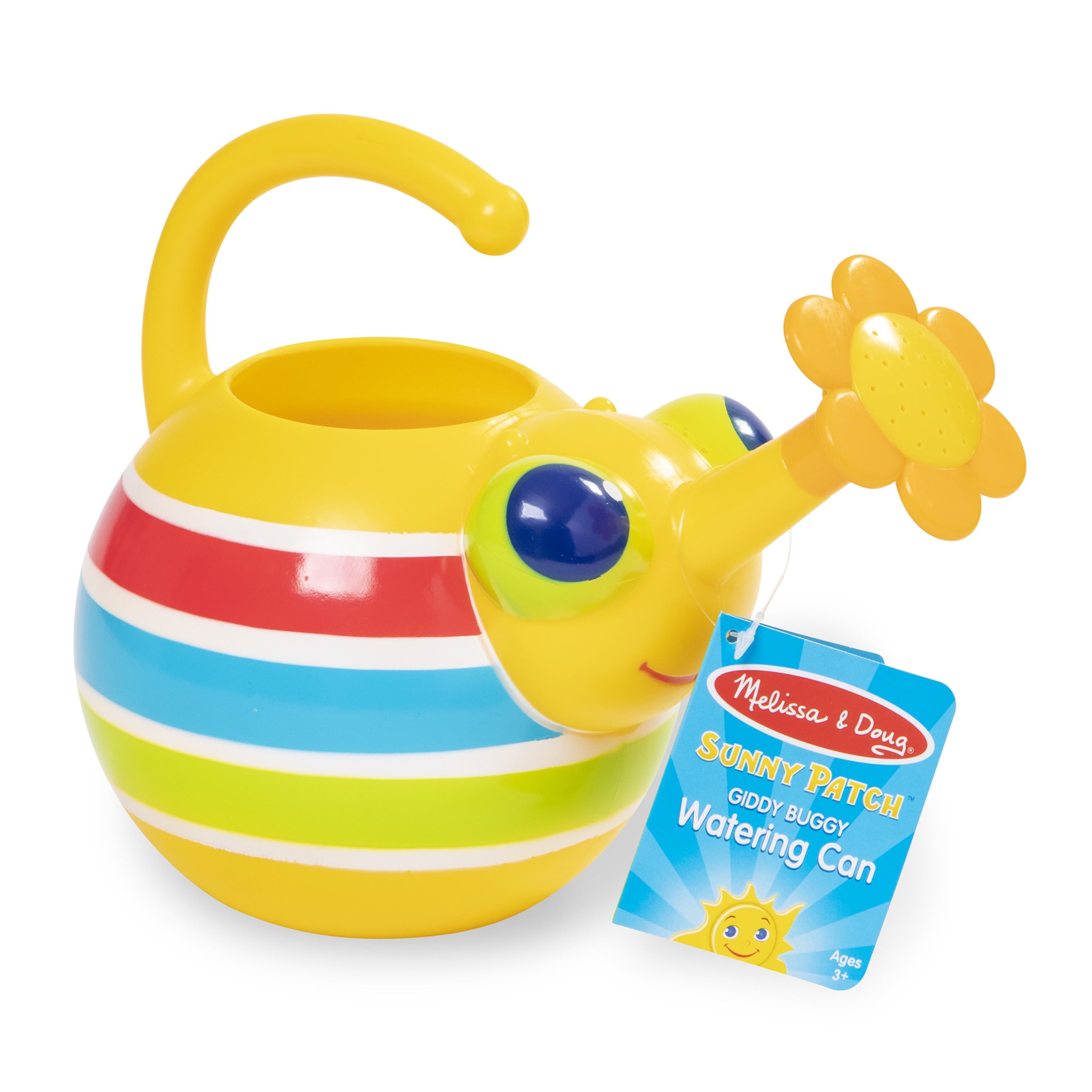 Melissa & Doug Sunny Patch Giddy Buggy Watering Can With Flower-Shaped Spout - Image 3