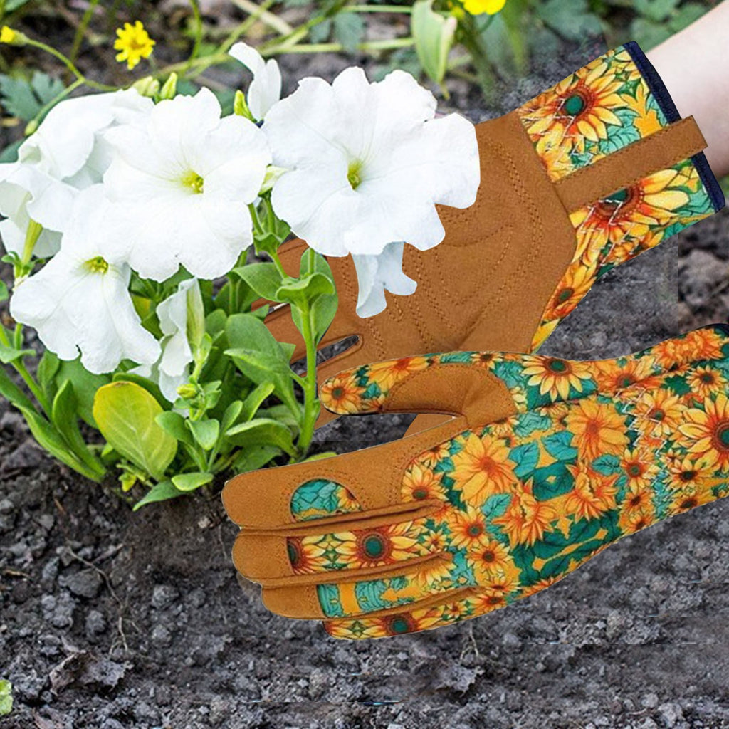 Gardening Gloves for Women Thorn Proof Garden Gloves touch Screen Working Gloves，No Stab for Digging， Planting，Pruning(C，1 Pair of Gloves） - Image 4
