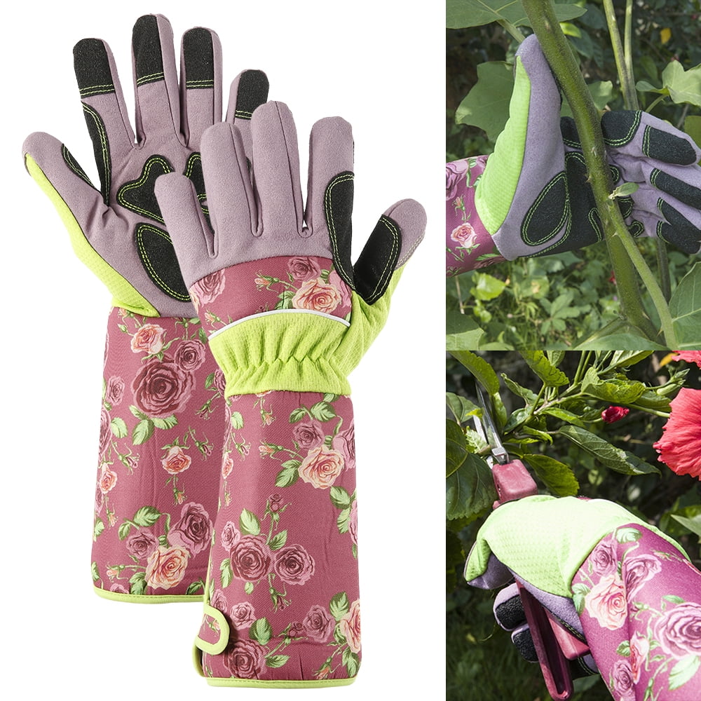 Thorn Proof Ladies Garden Gauntlet with Long Sleeves Long Gardening Gloves for Women Arms Elbow Protective - Image 2