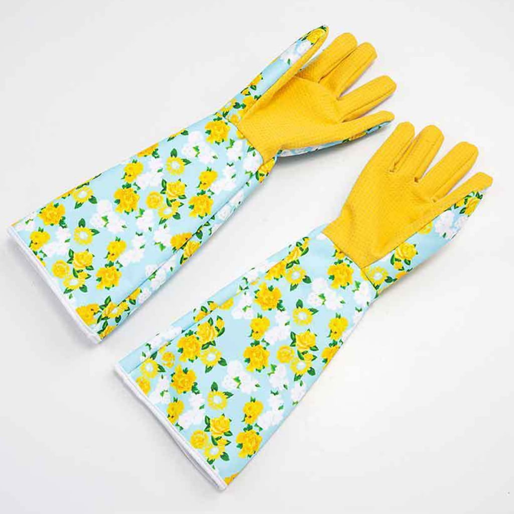 Long Garden Gloves Thorn Proof, Women Gardening Gloves for Gardening Yard Work - Image 6