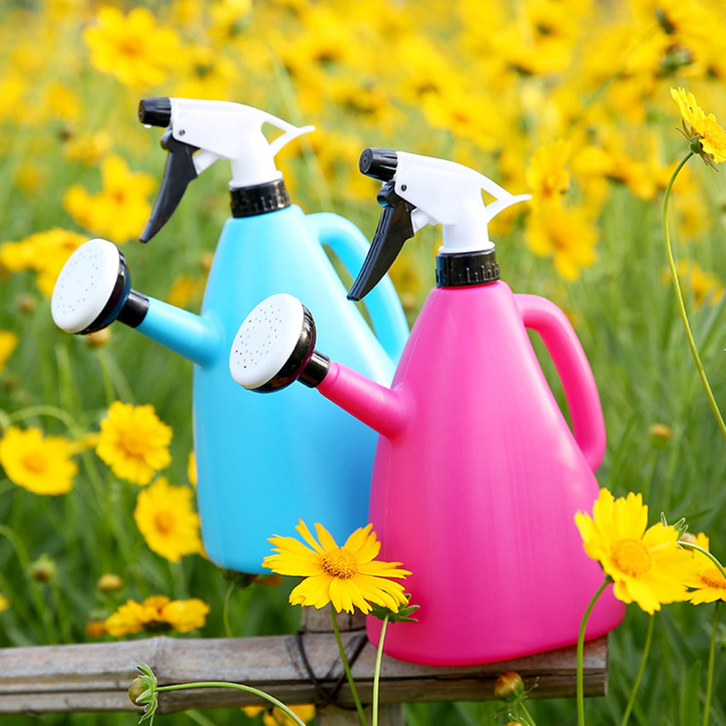 1000ml Watering Can for Indoor Outdoor Plants, Adjustable Rotating Nozzle Watering Cans for House Plant Garden Flower... - Image 3
