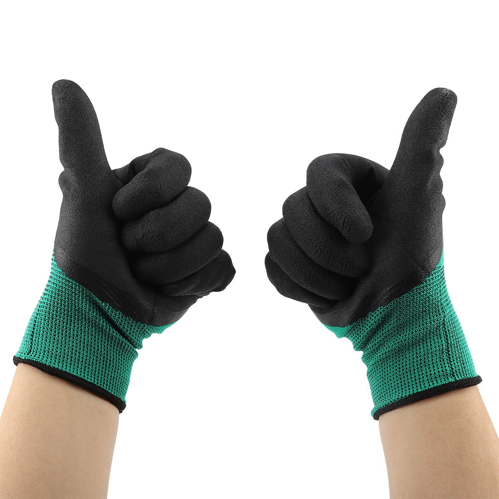 Gardening Gloves, Waterproof Gloves,1Pair Non-slip Wear - Labor Work Garden Gloves Handling Gloves - Image 5