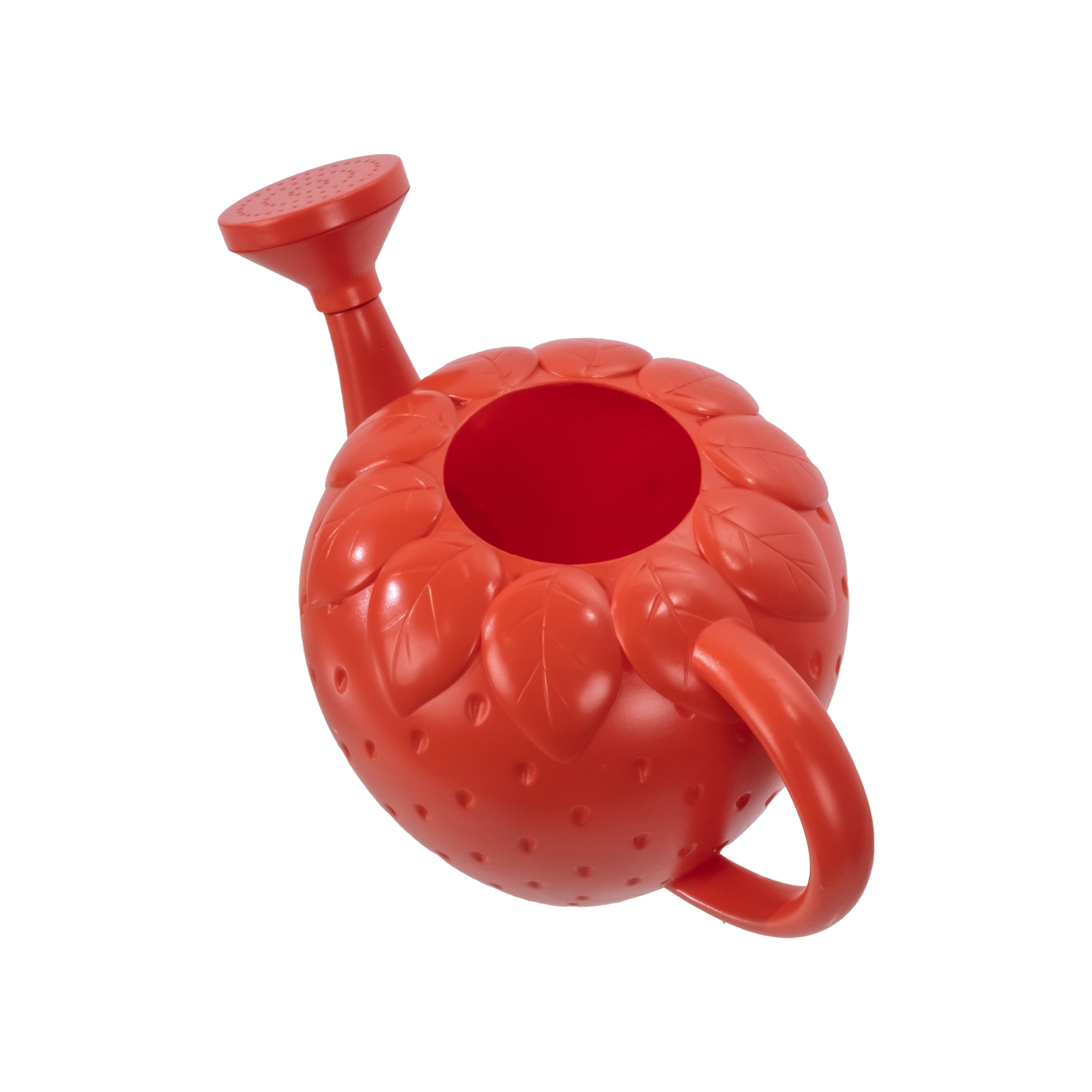 Kids Watering Can, Pink Strawberry, 0.37 gal, Durable Plastic - Image 6